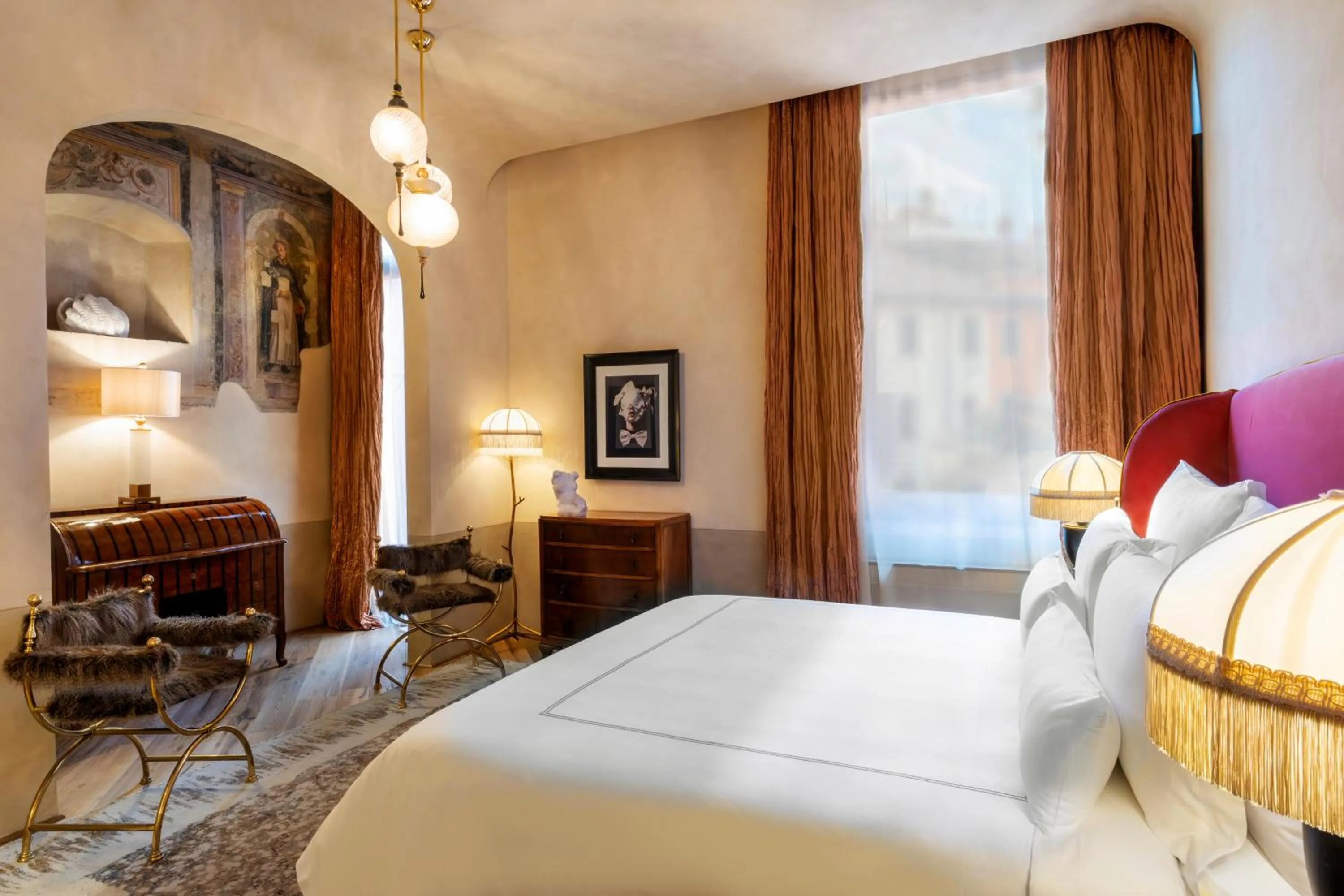 Bed in The James Suite Hotel Firenze 1564 - Small Luxury Hotels of the World