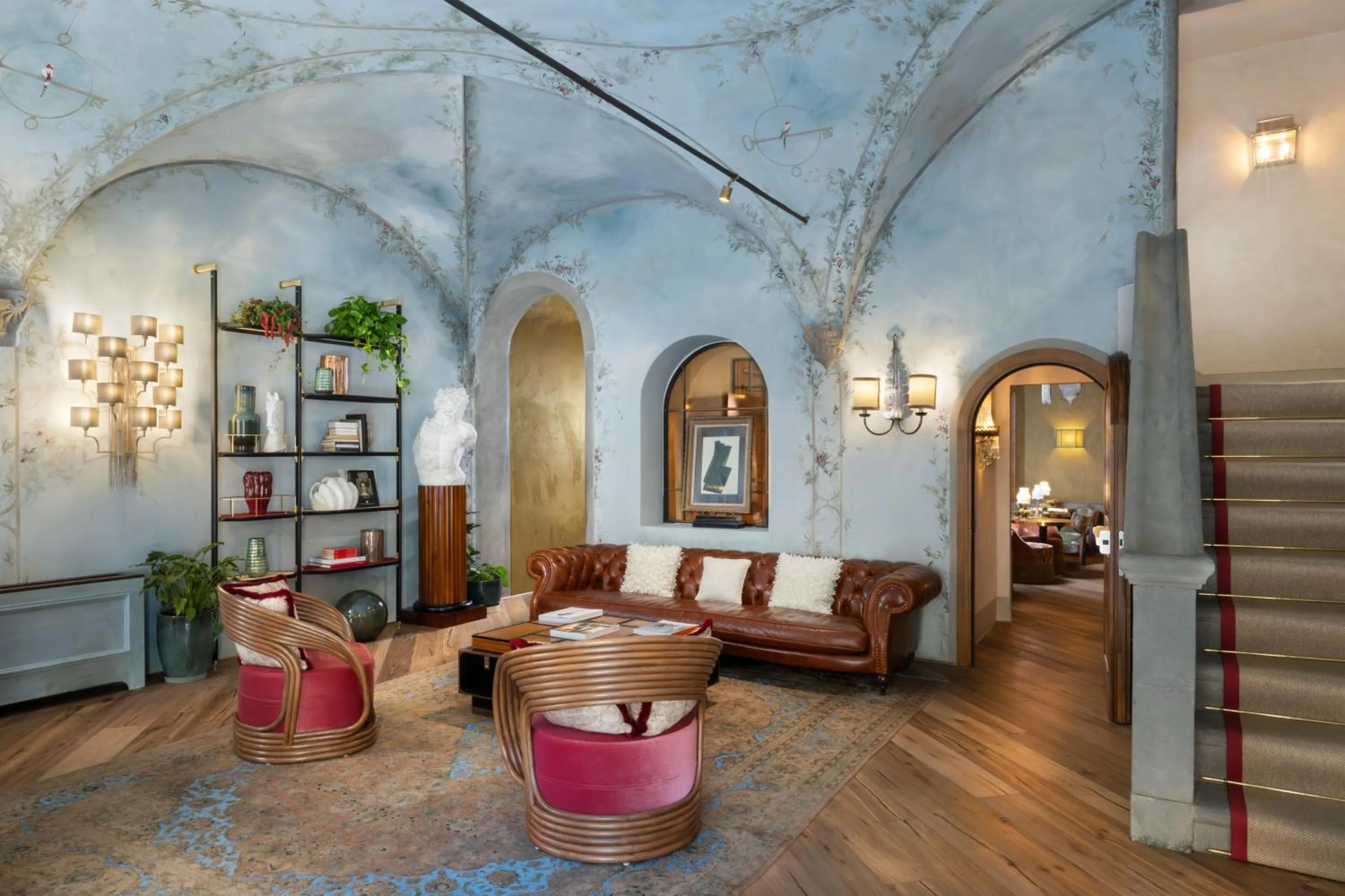 Lobby or reception in The James Suite Hotel Firenze 1564 - Small Luxury Hotels of the World