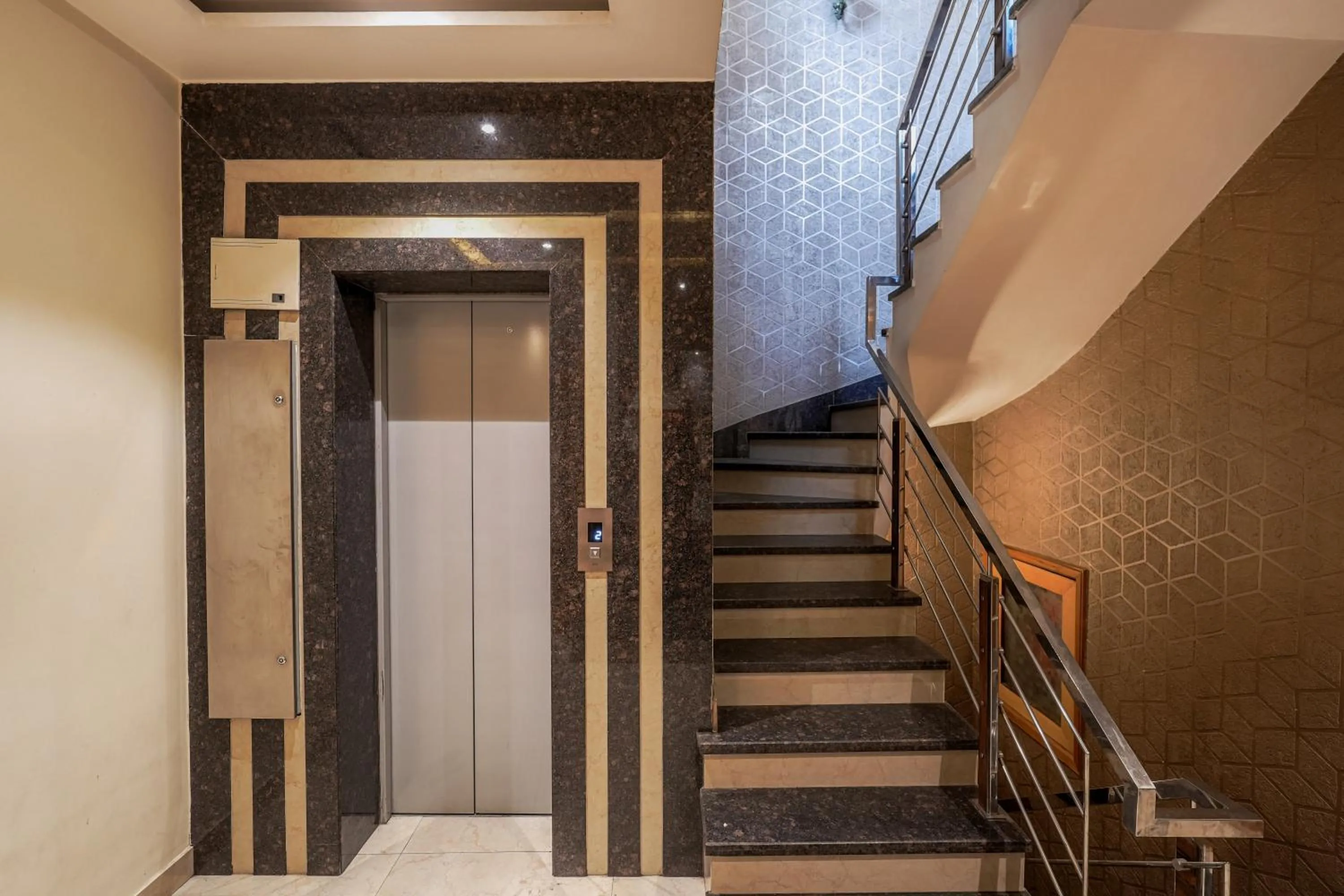 elevator in CSJS Inn Hotel Marketed by Kiwiana