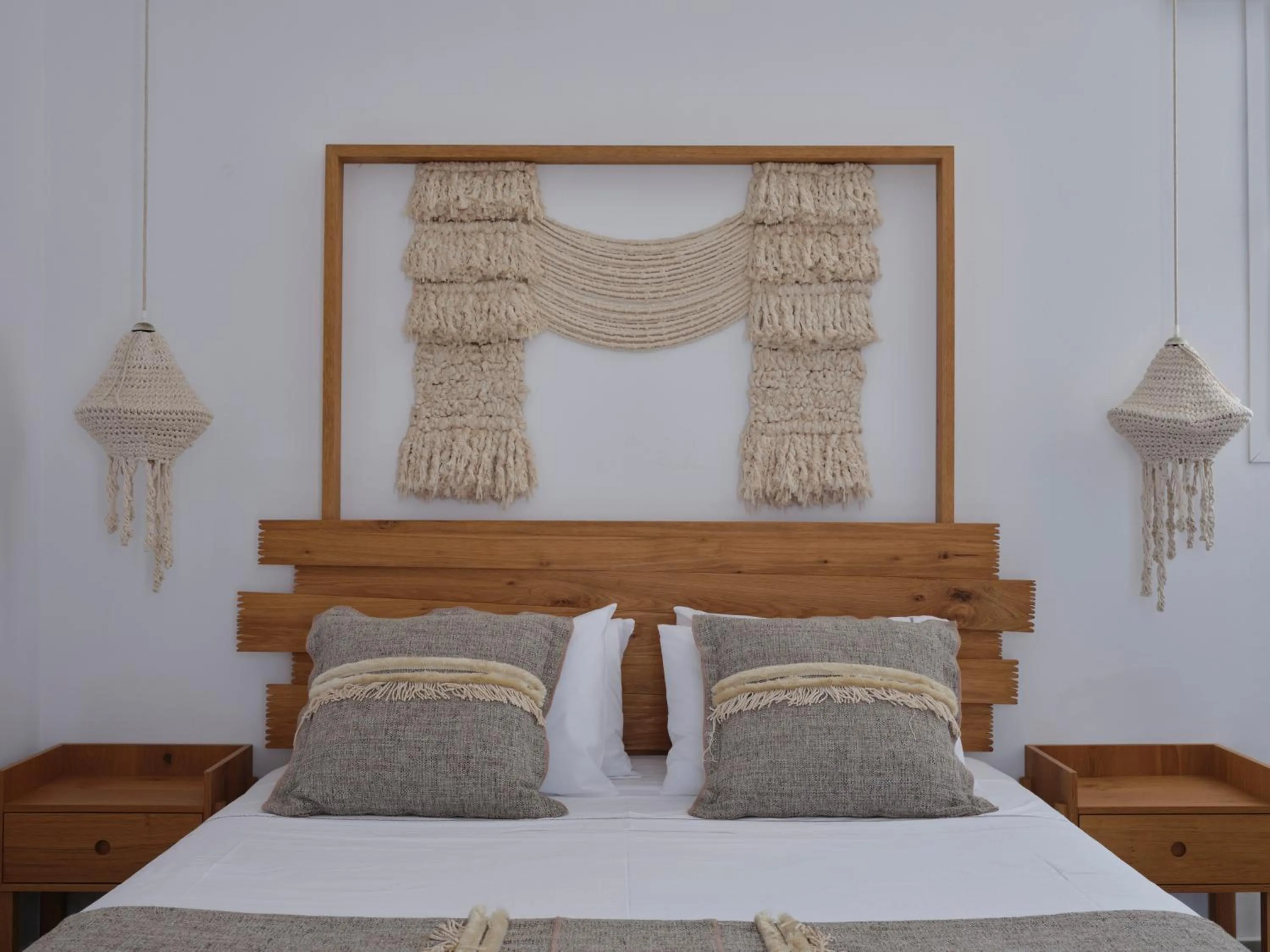 Bed in Le Palme Mykonos
