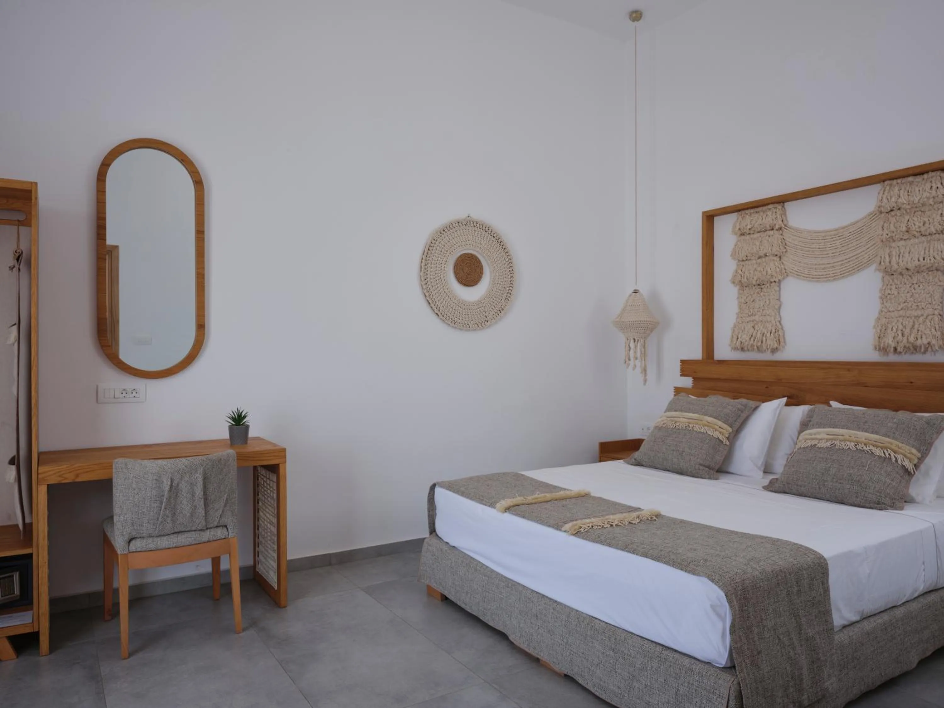 Bed in Le Palme Mykonos