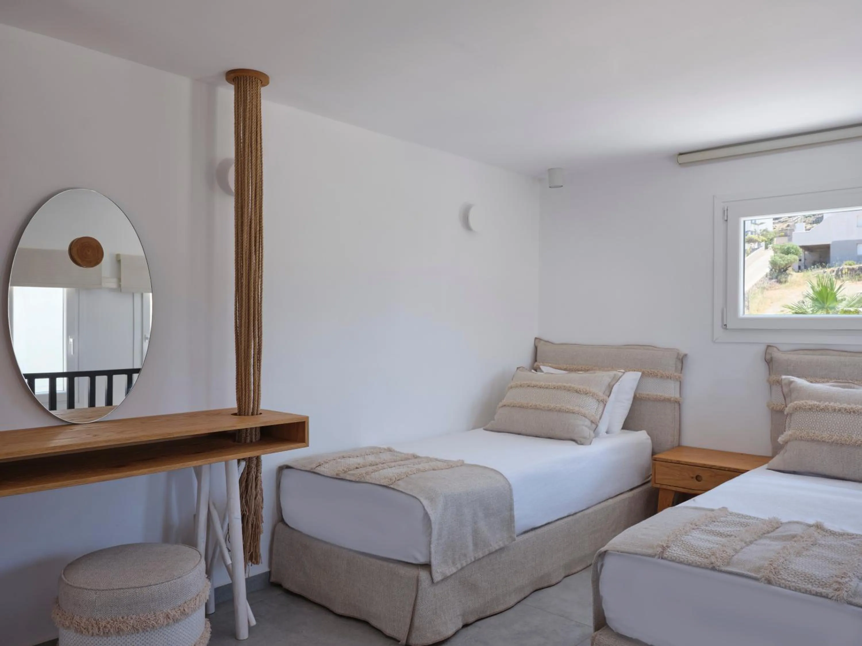 Bed in Le Palme Mykonos
