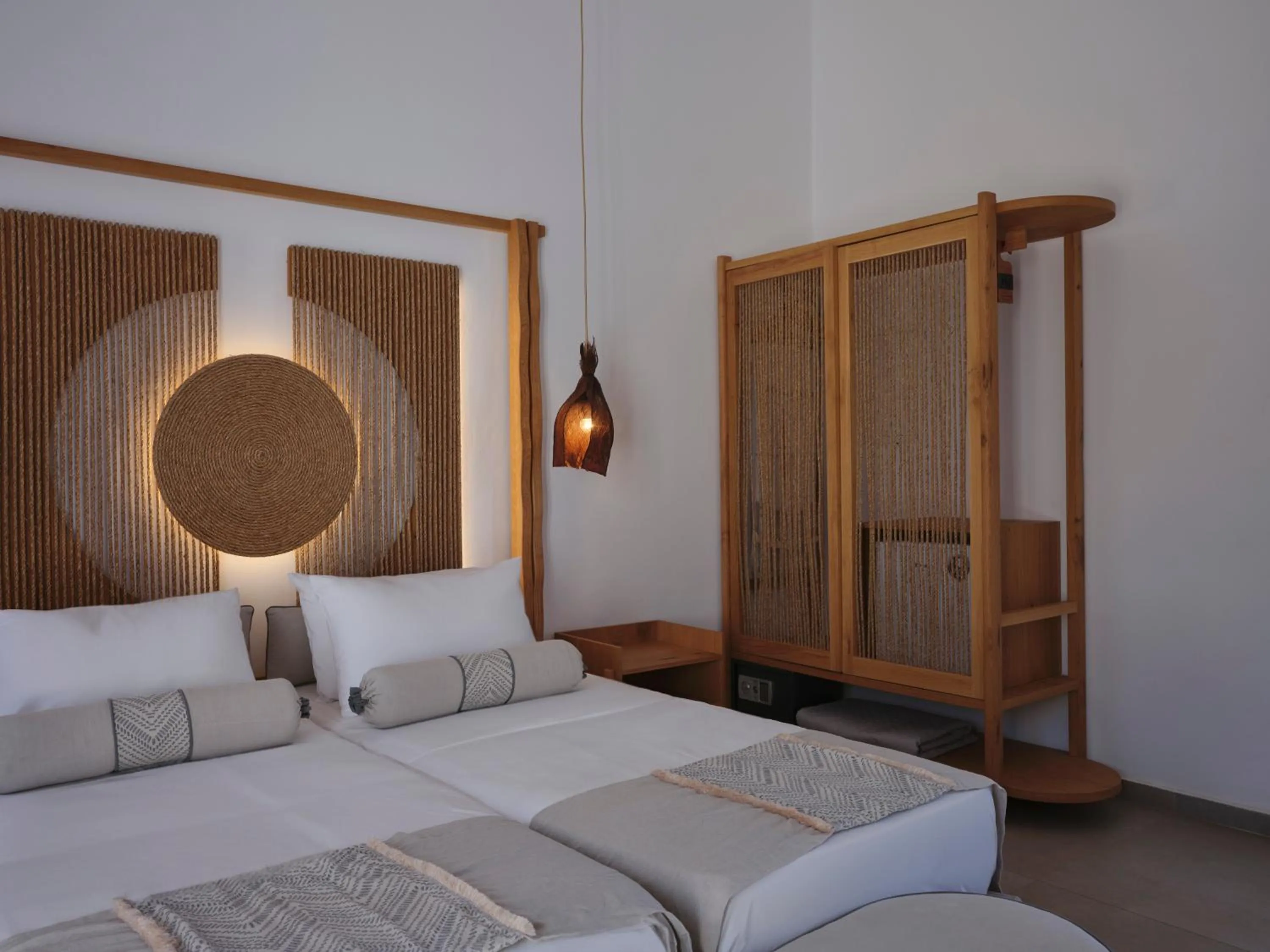 Bed in Le Palme Mykonos