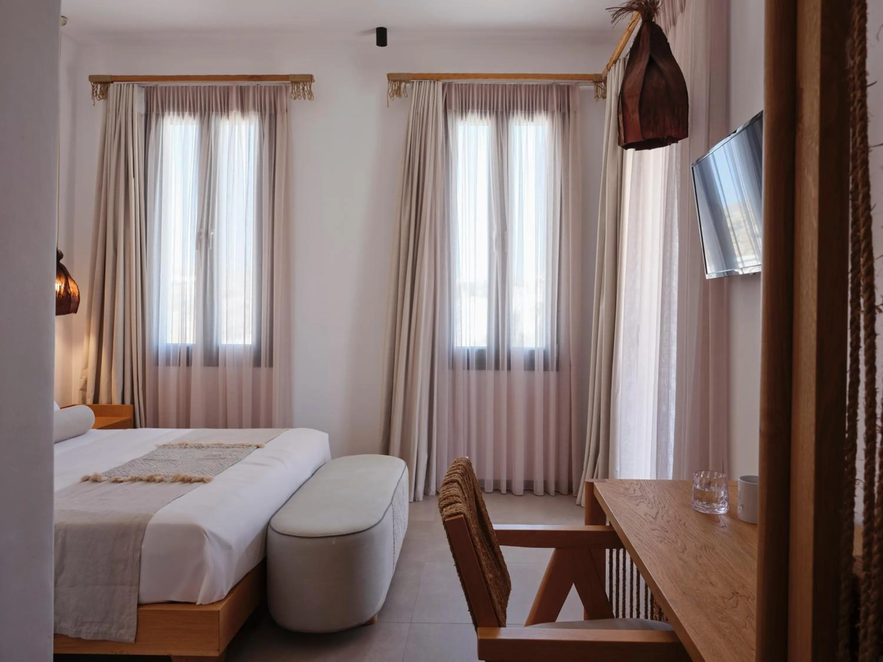 Bed in Le Palme Mykonos