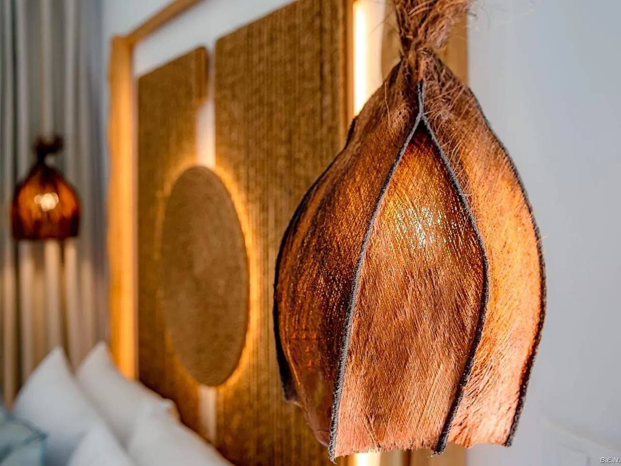 Bed in Le Palme Mykonos