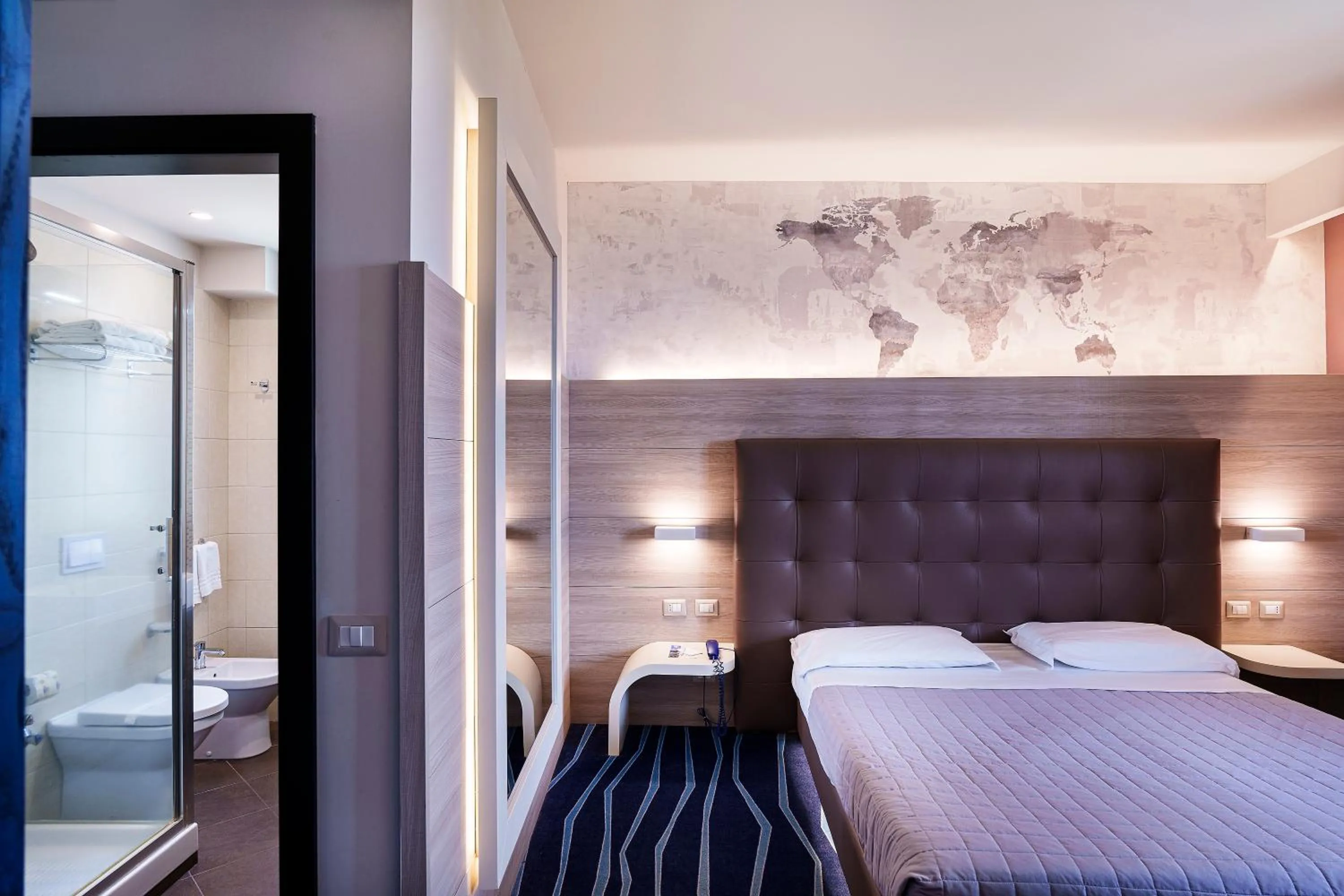 Bed in President Park Hotel