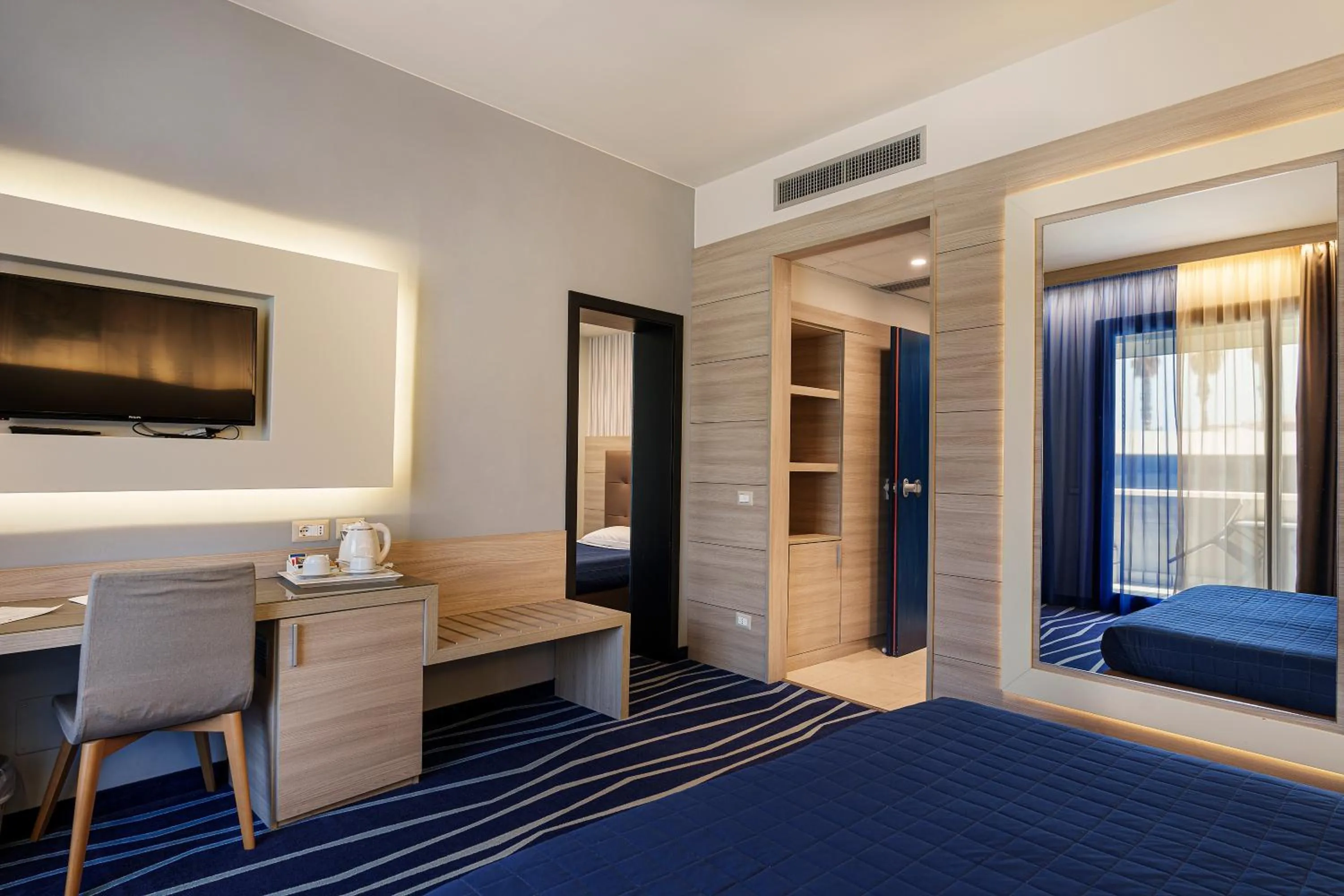 Bed in President Park Hotel