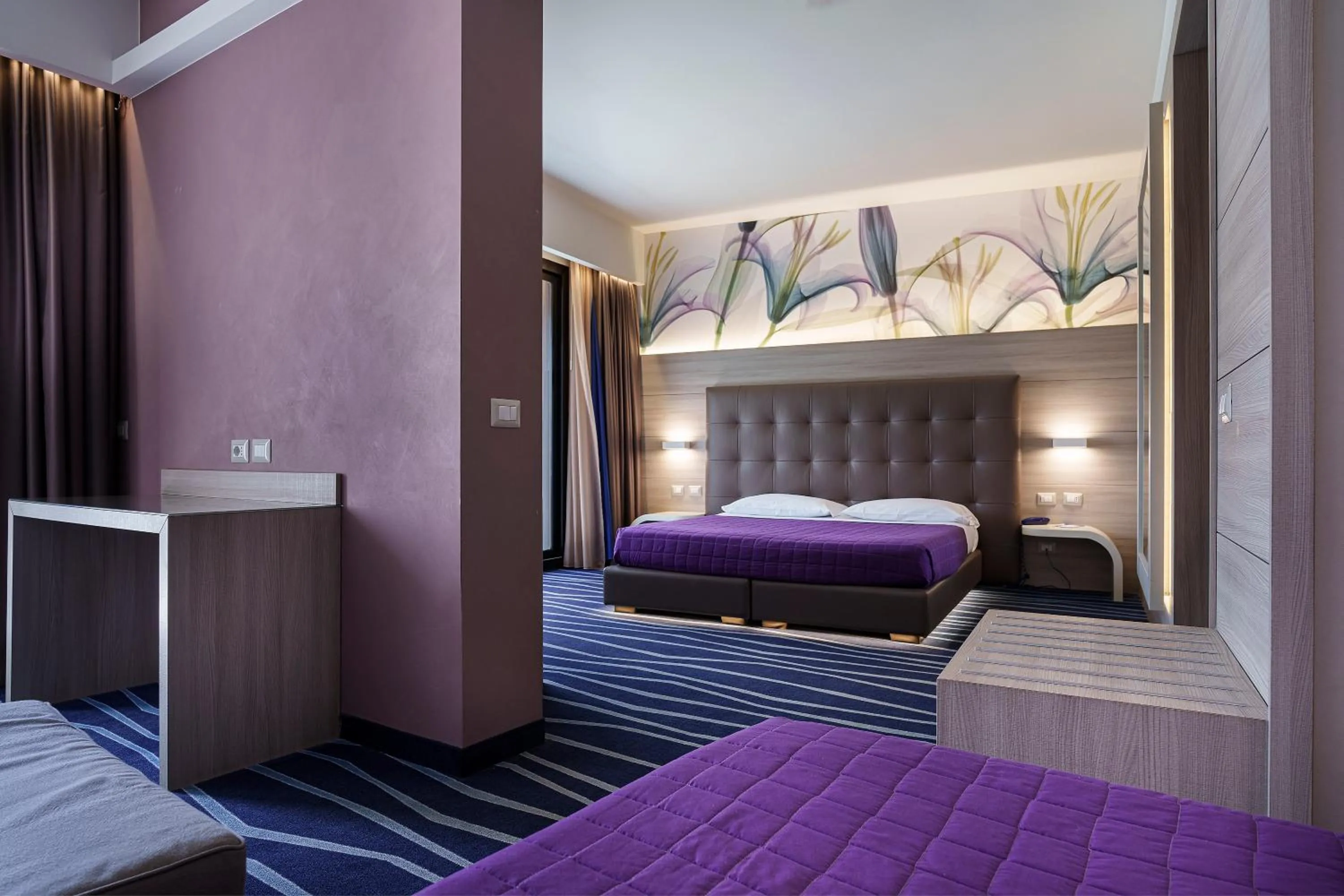 Bed in President Park Hotel