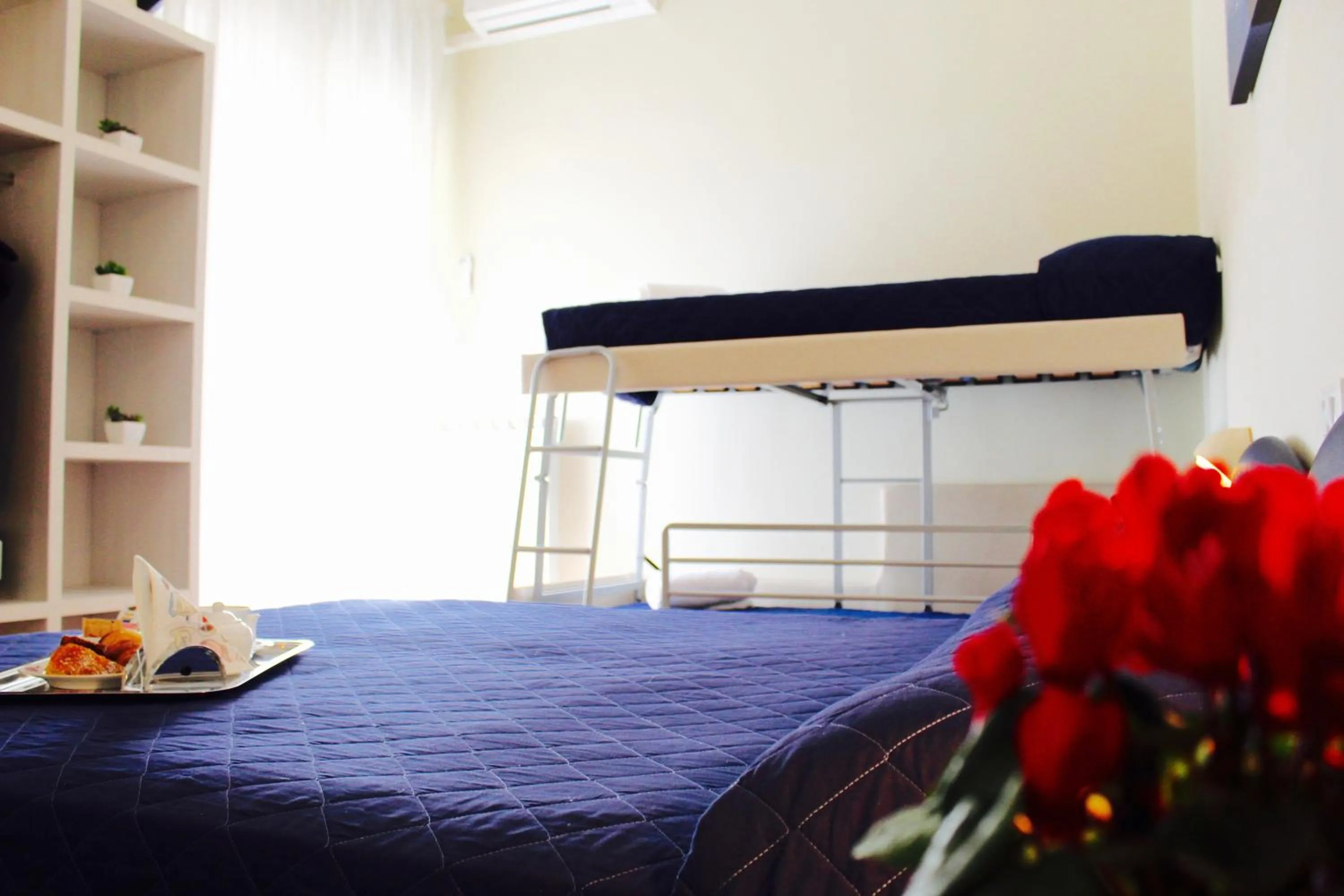 Bedroom, Bed in Hotel Fedora Rimini