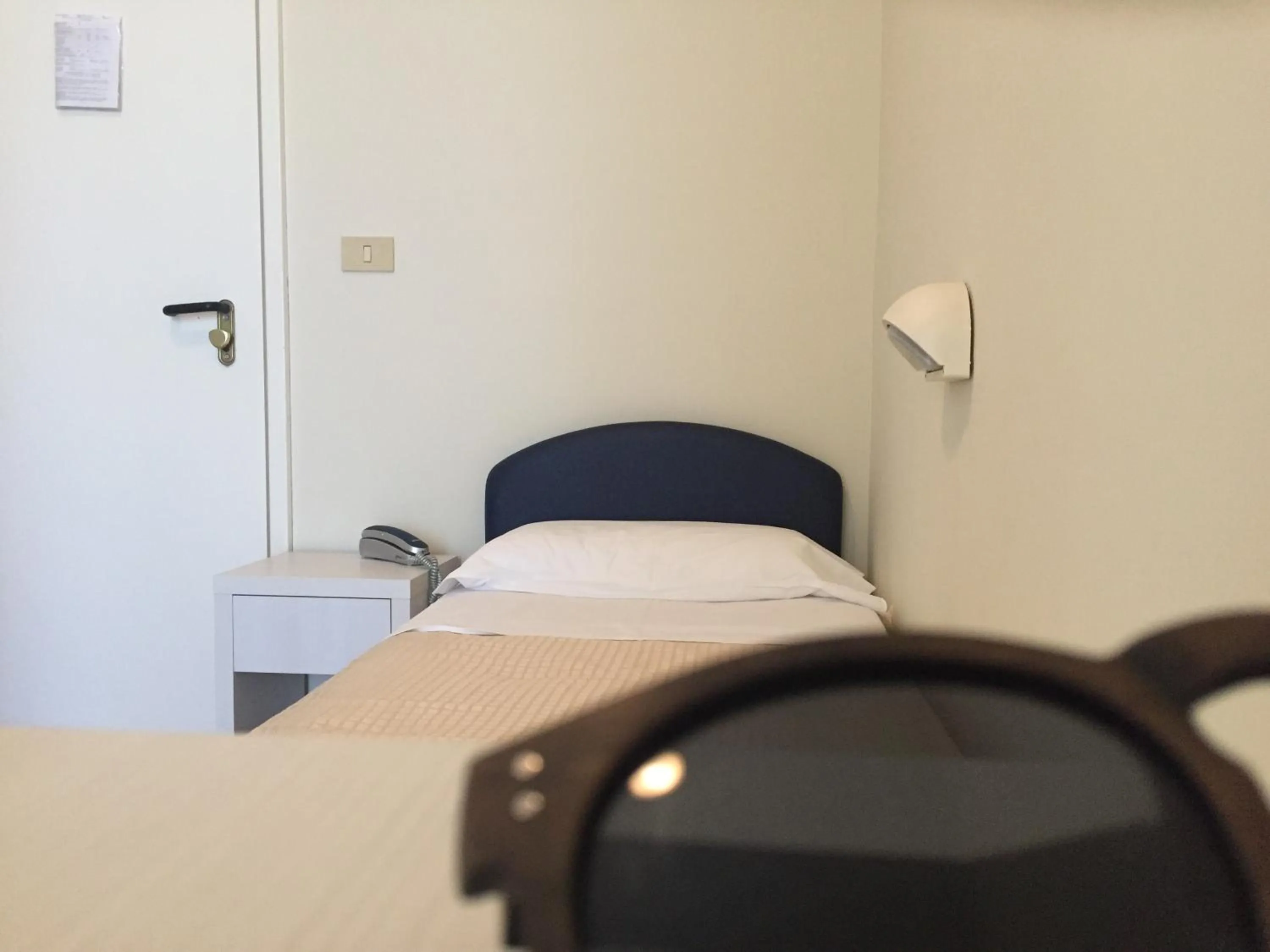 Bed in Hotel Fedora Rimini