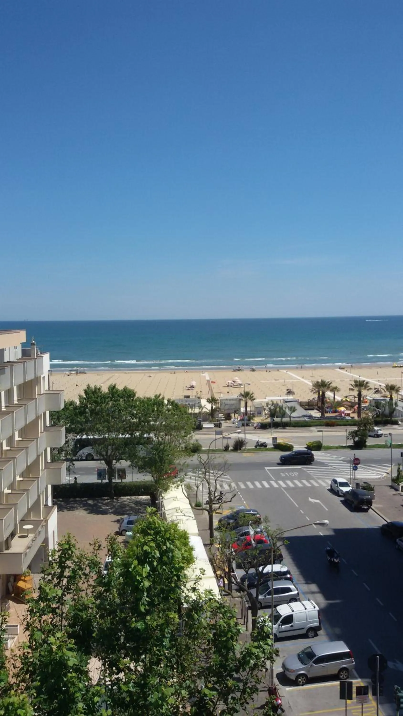 Sea view in Hotel Fedora Rimini