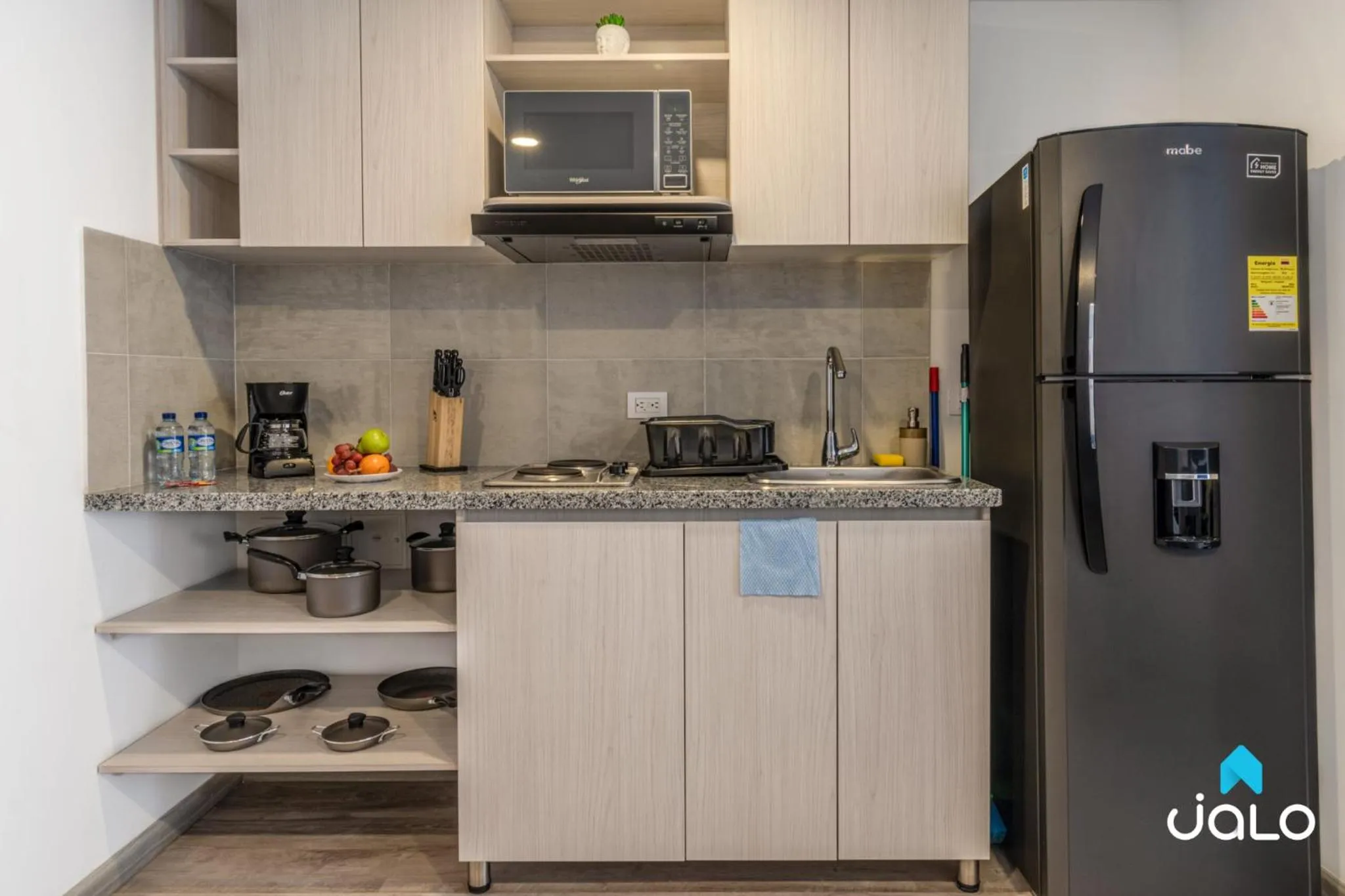 Kitchen or kitchenette in Torre Ventto Lofts By Jalo