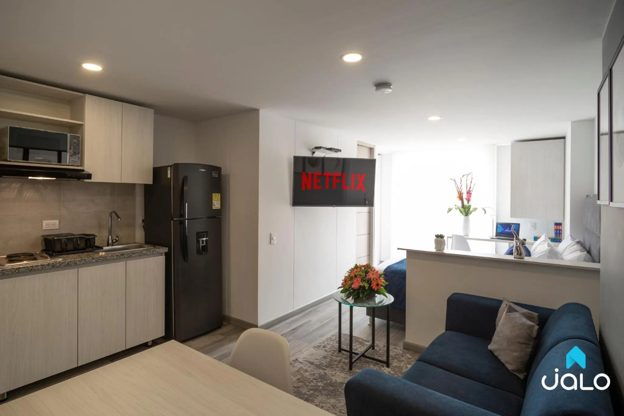 Kitchen or kitchenette in Torre Ventto Lofts By Jalo