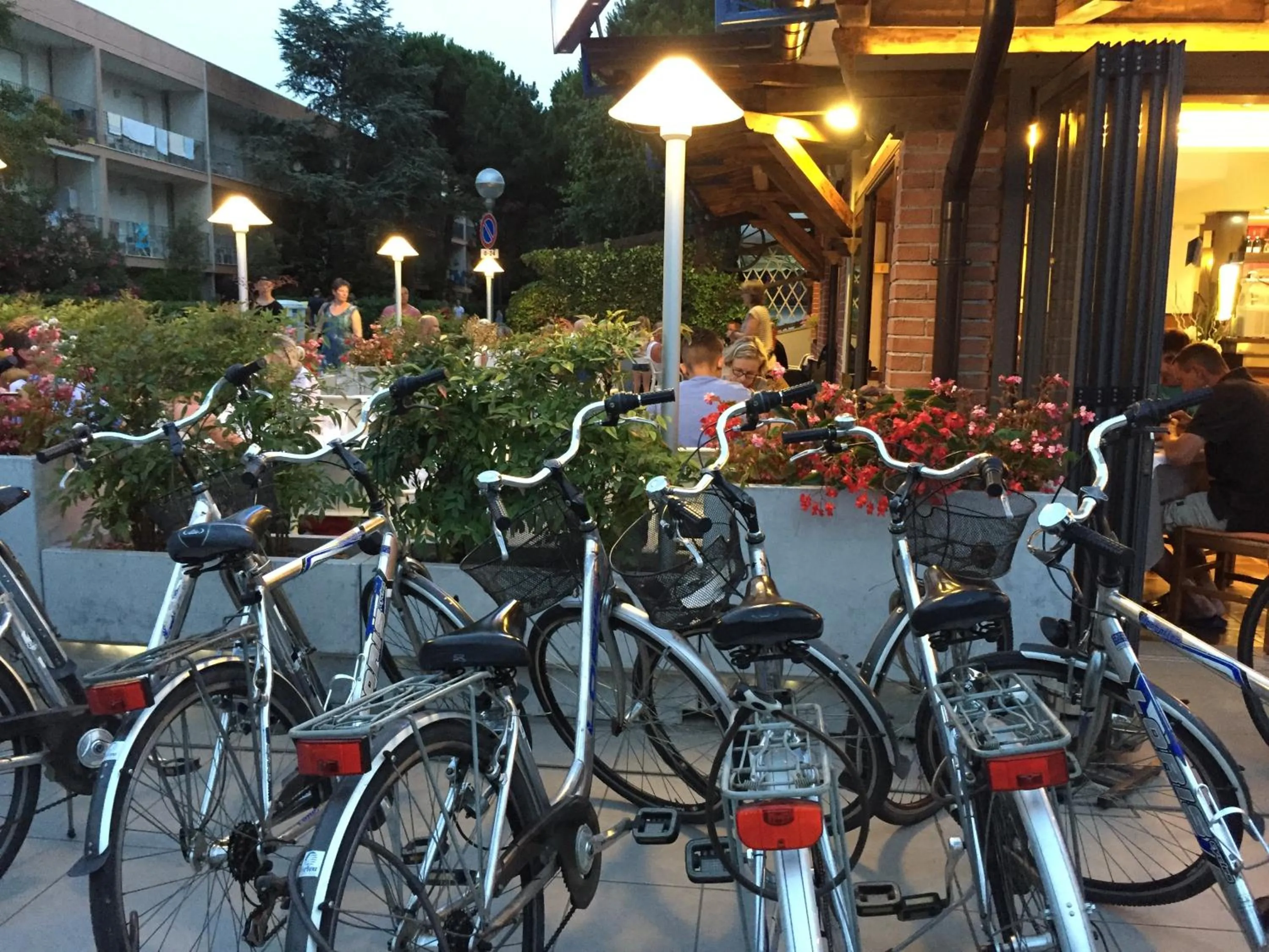 Cycling in Alla Pergola