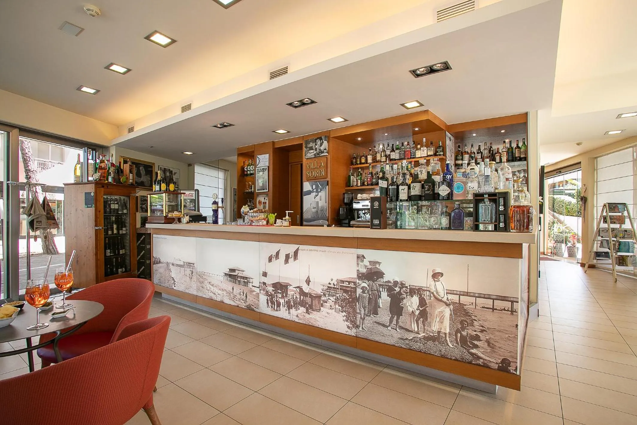 Lounge or bar in Hotel Daniele
