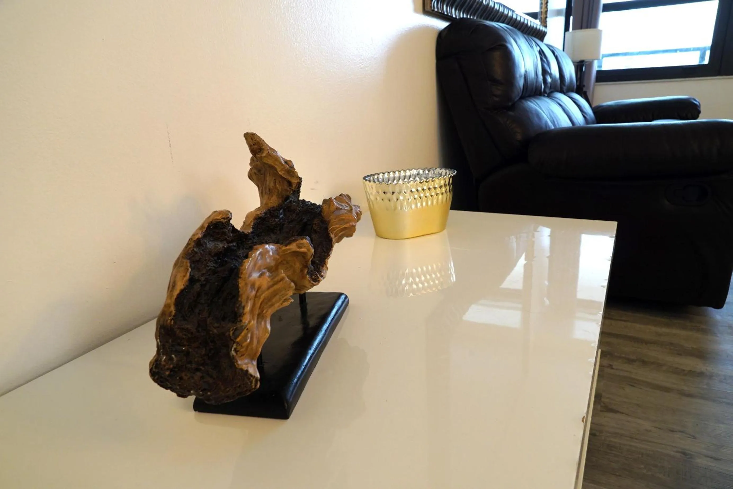 Living room in Deluxe Apartments by South Florida Vacations