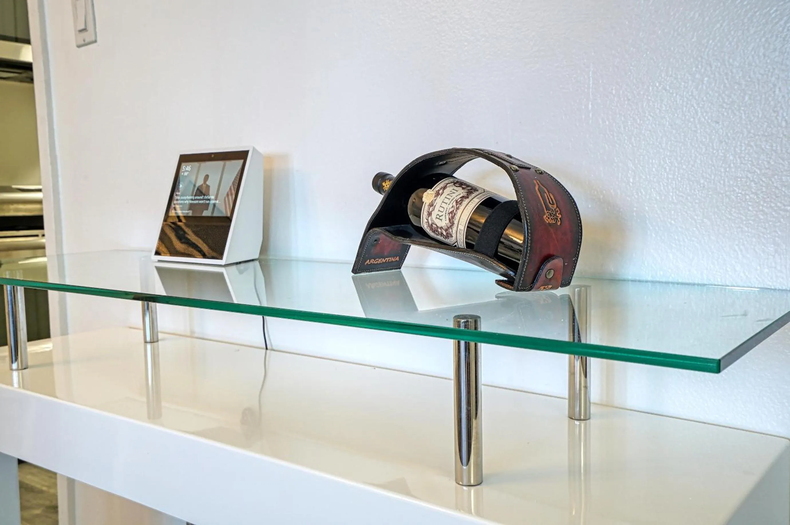 Living room in Deluxe Apartments by South Florida Vacations