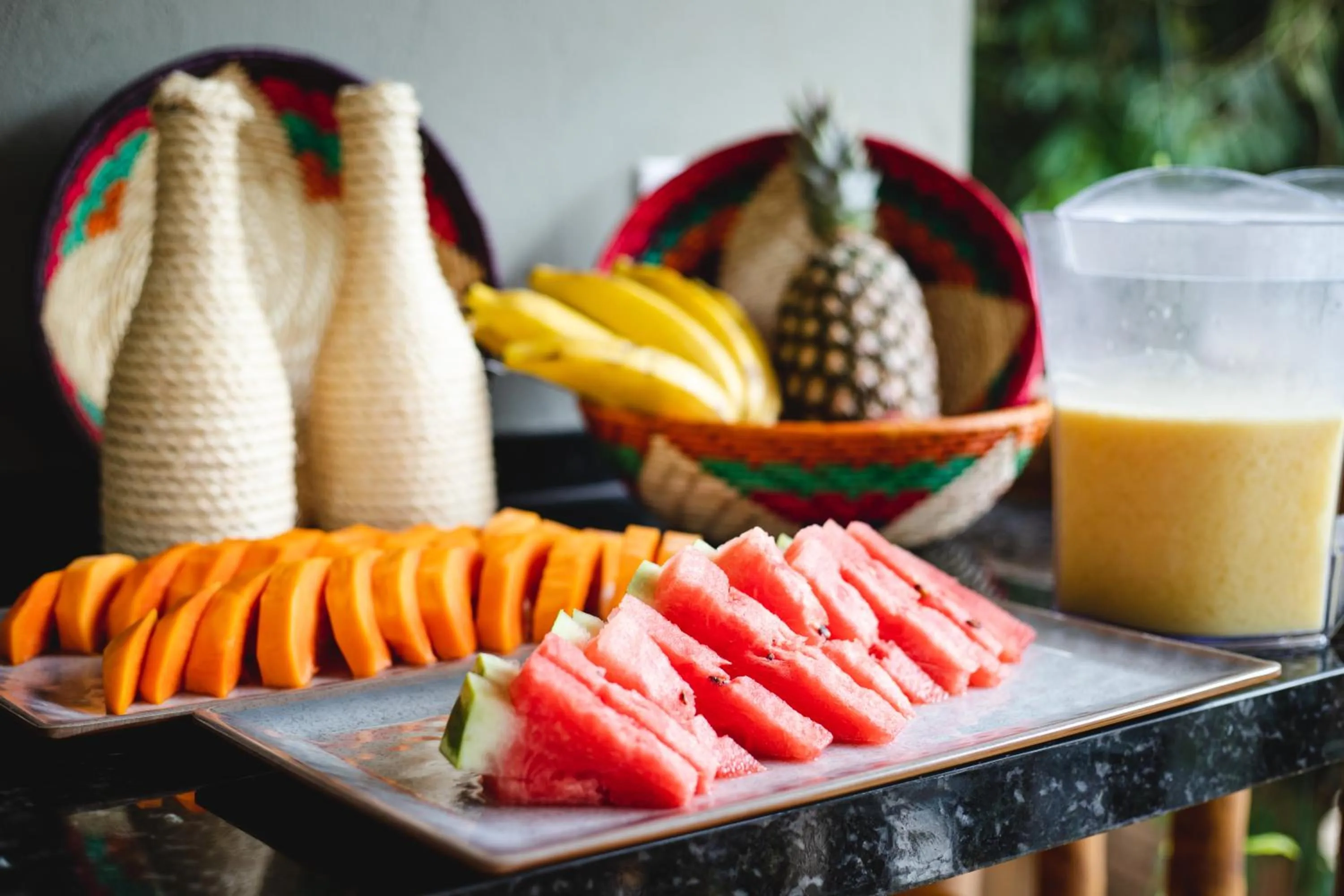 Breakfast in UNKUÉ POUSADA FLATS