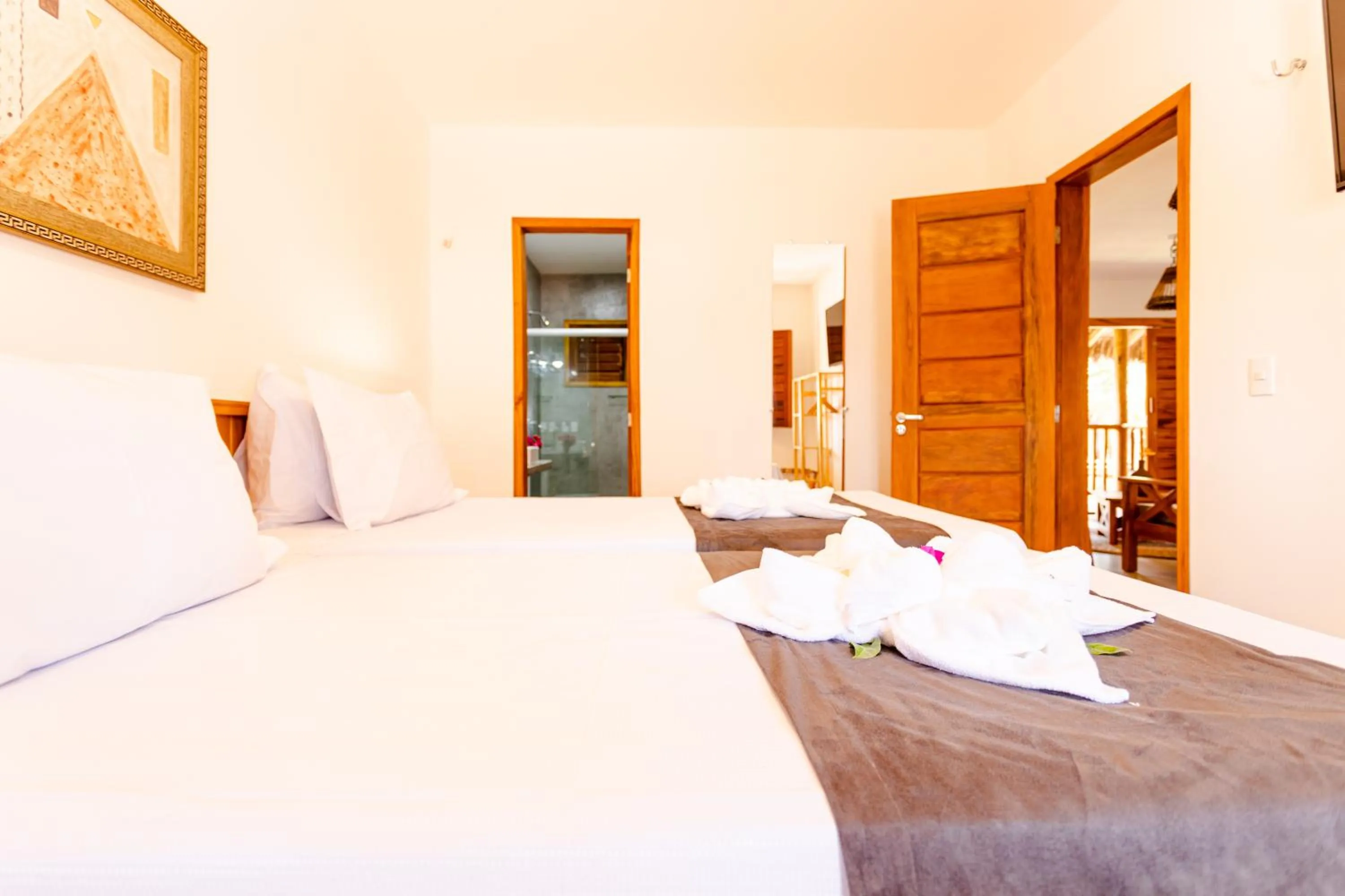 Photo of the whole room, Bed in UNKUÉ POUSADA FLATS