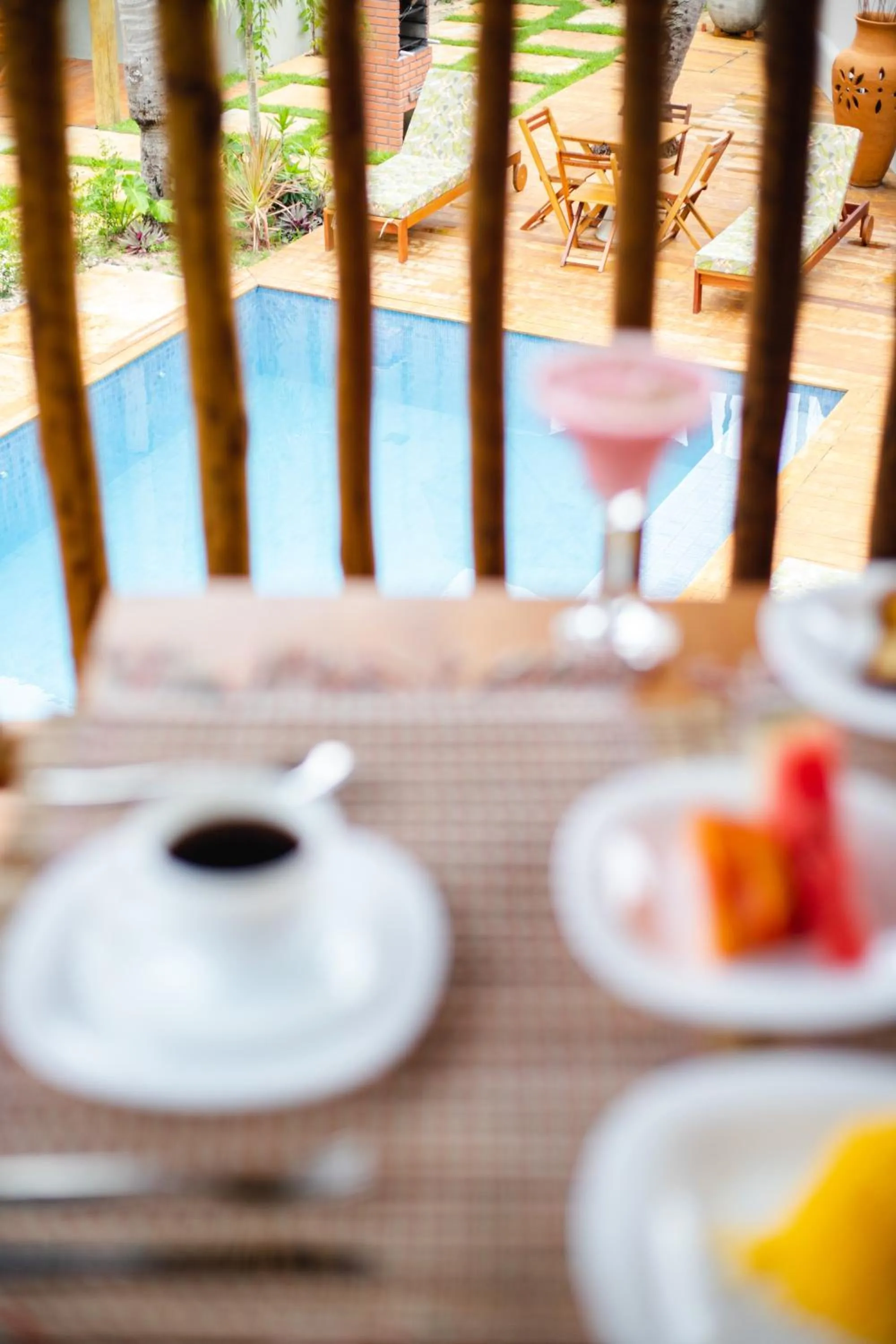 Breakfast in UNKUÉ POUSADA FLATS