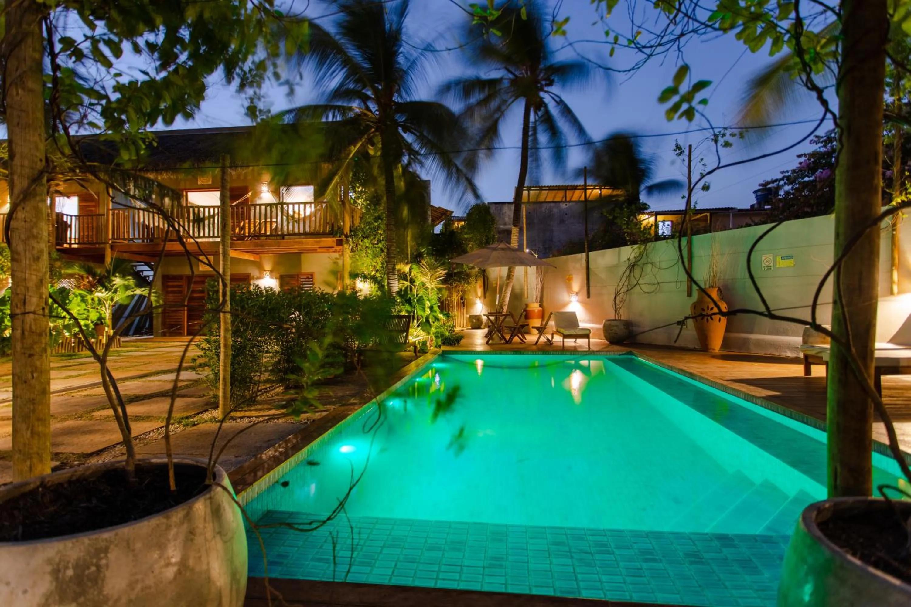 Pool view in UNKUÉ POUSADA FLATS