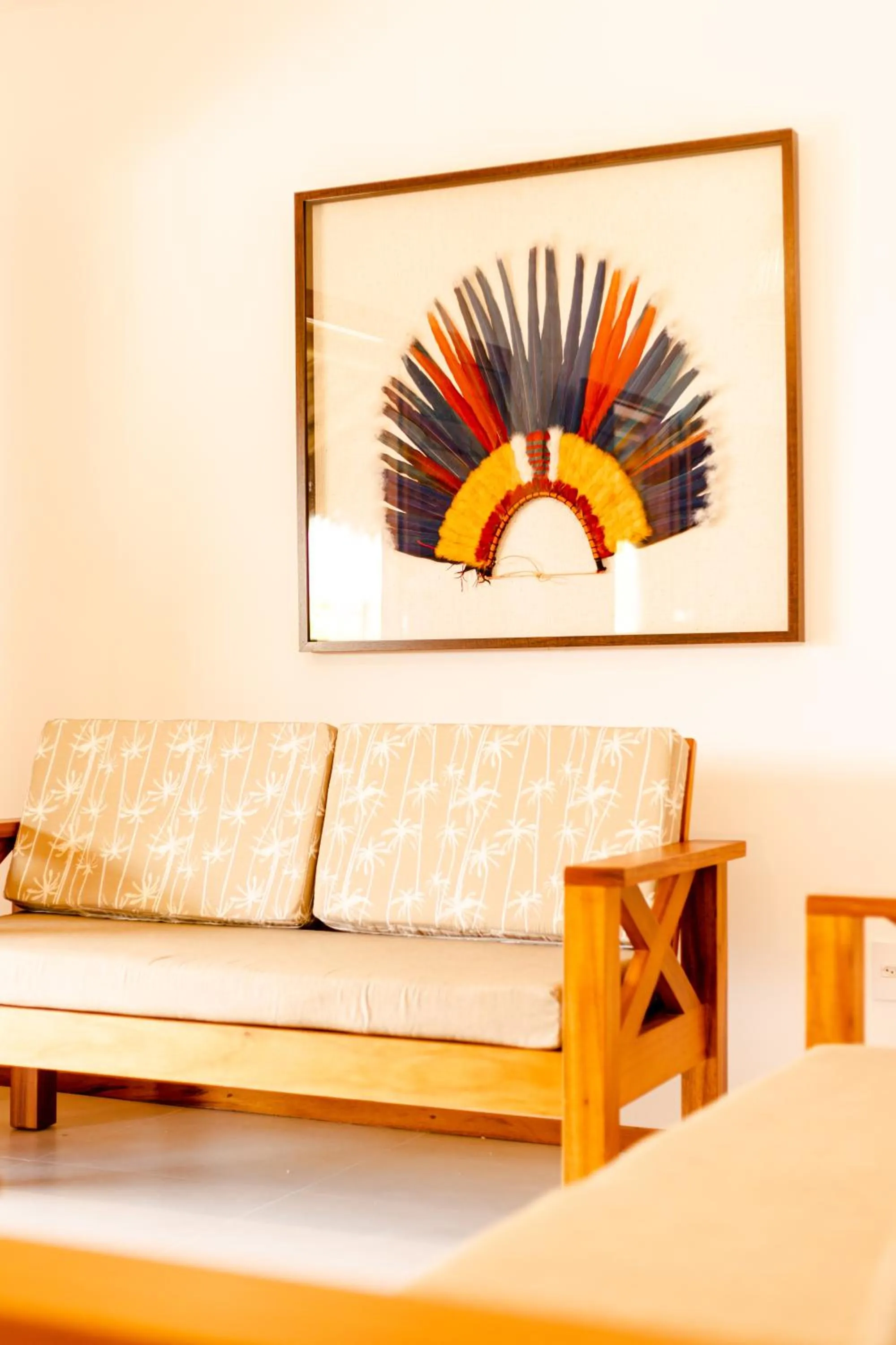 Seating area in UNKUÉ POUSADA FLATS