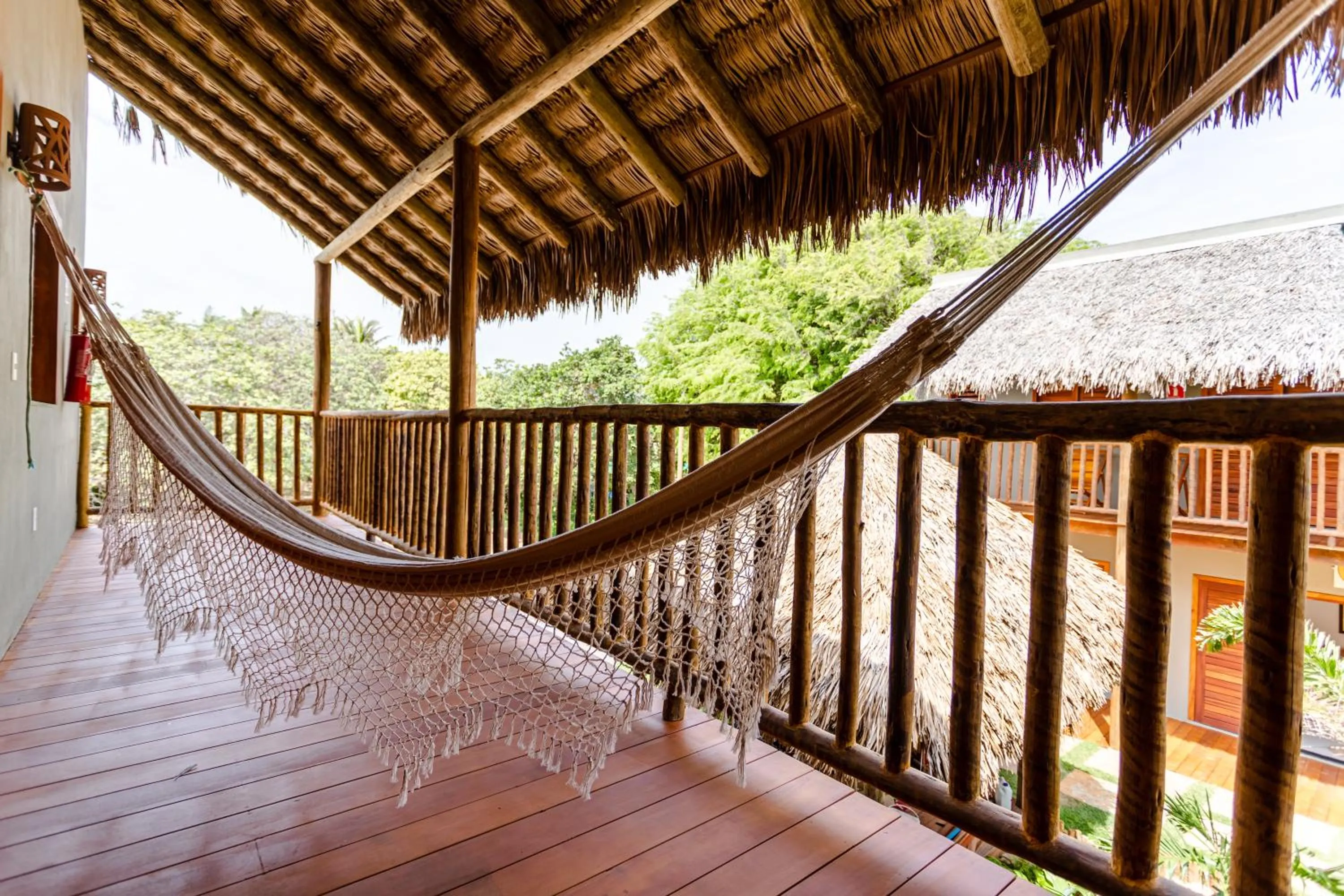 Balcony/Terrace in UNKUÉ POUSADA FLATS