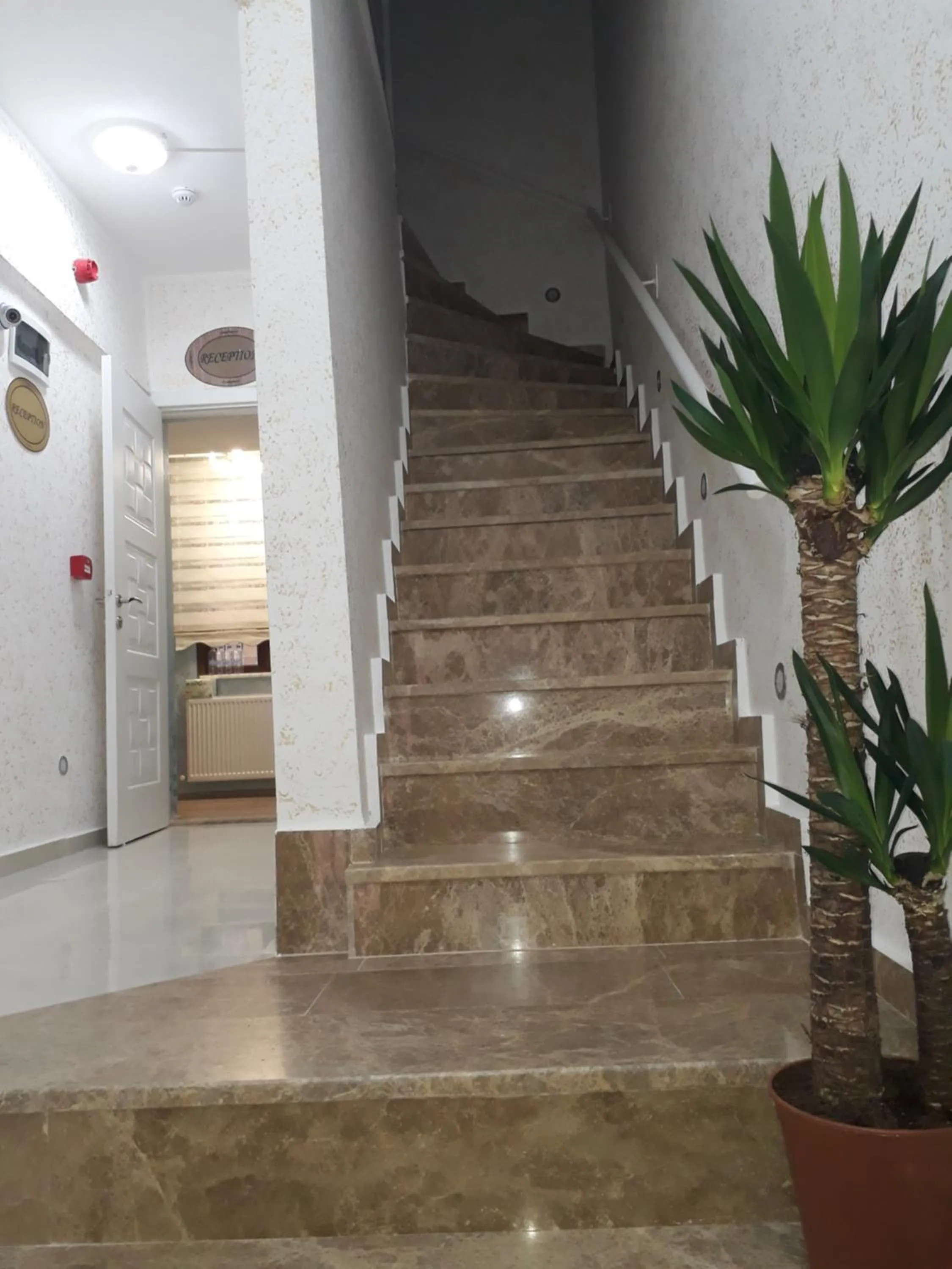 Facade/entrance in blue sail hotel