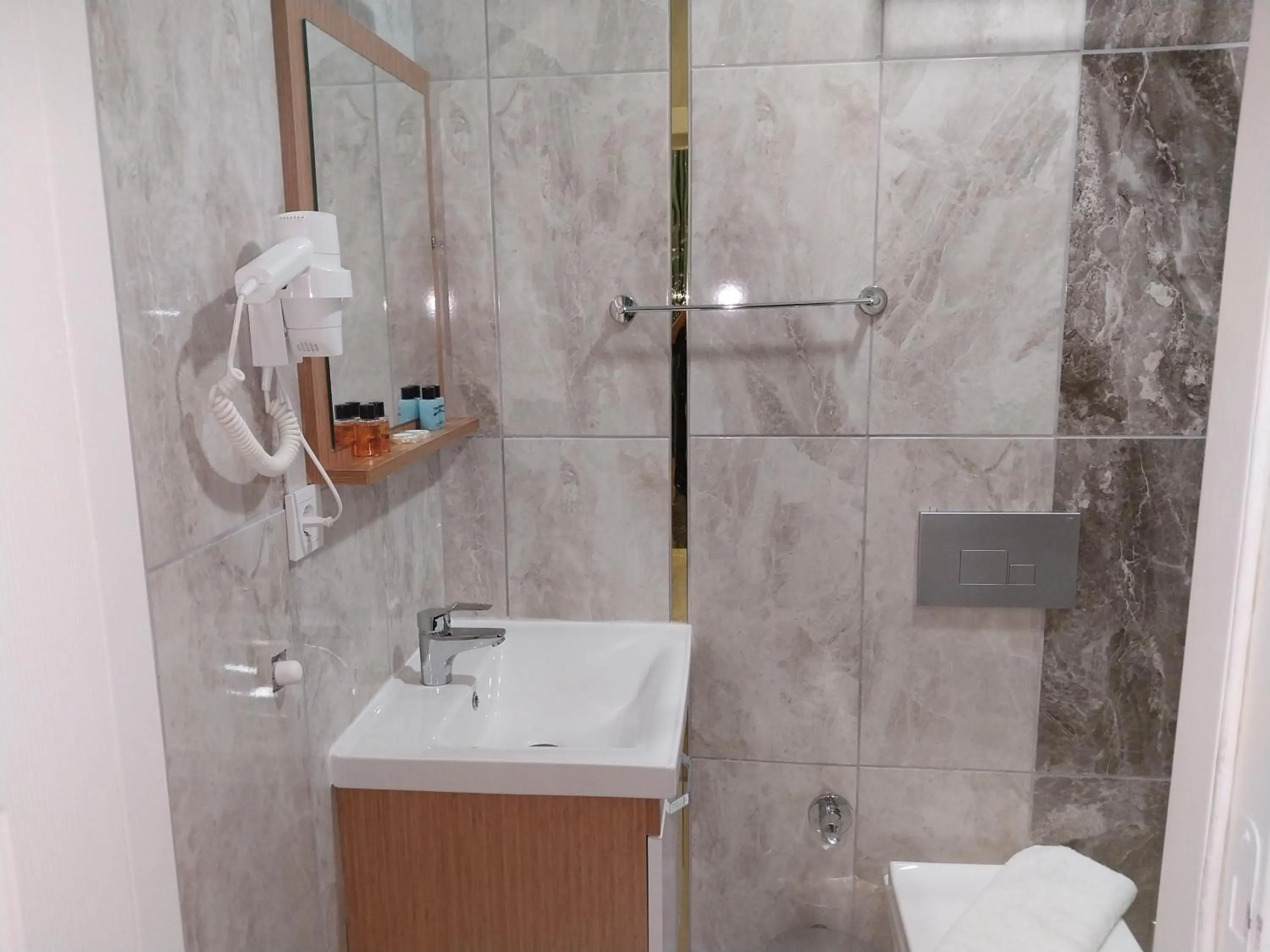 Bathroom in blue sail hotel