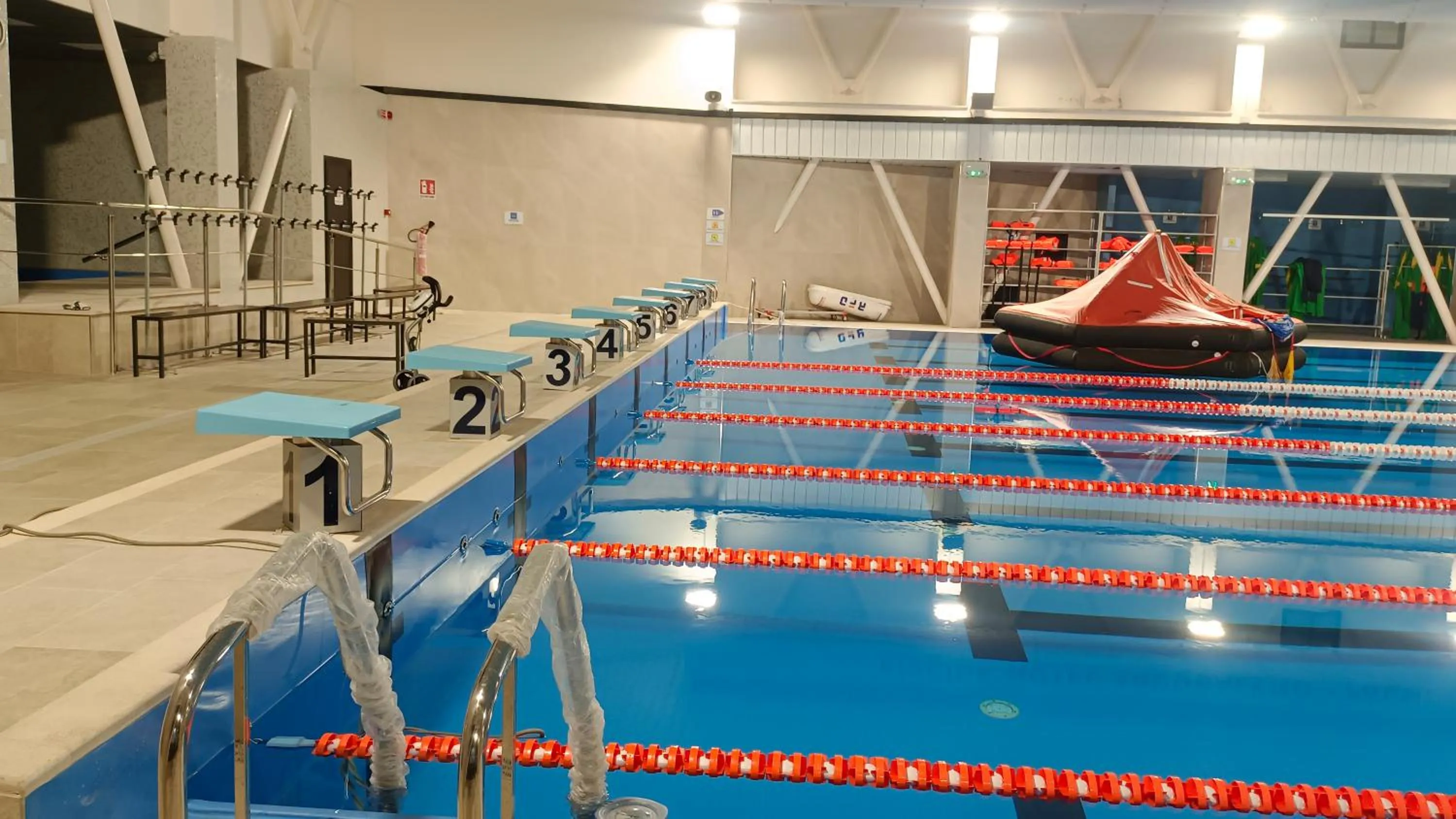 Swimming pool in Hotel Arcobaleno