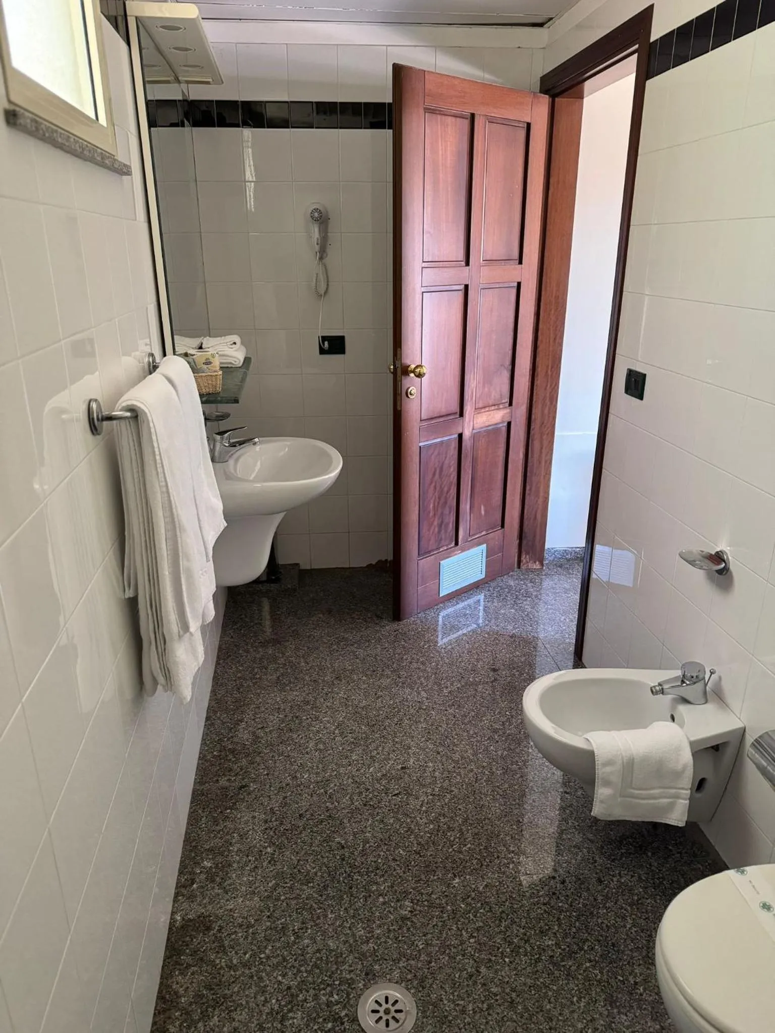 Bathroom in Hotel Arcobaleno