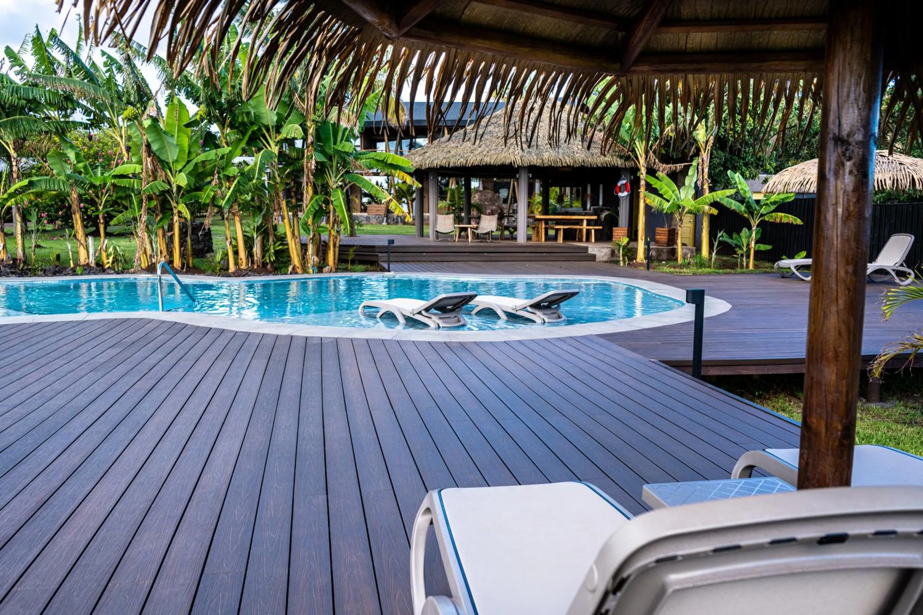 Swimming pool in Hotel Ohana Rapa Nui