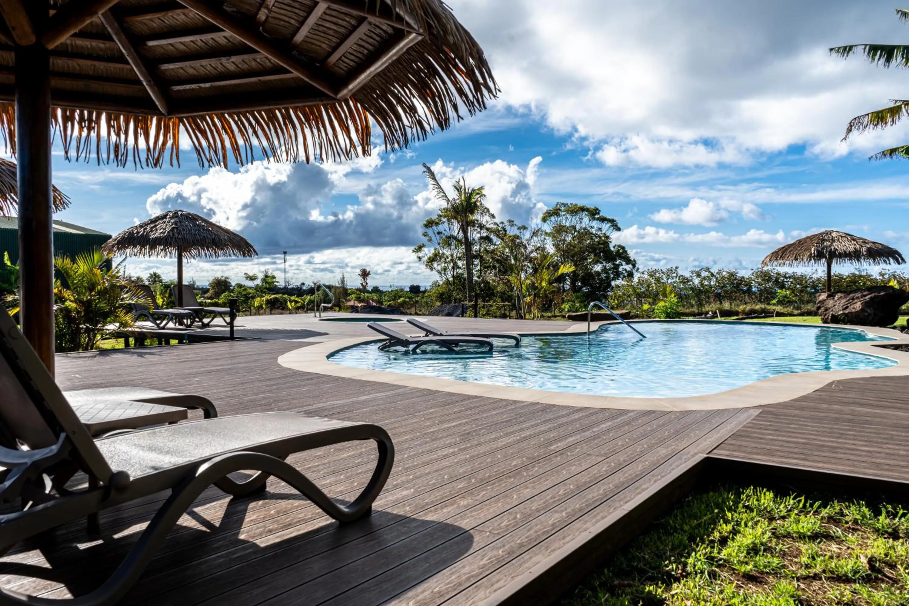 Swimming pool in Hotel Ohana Rapa Nui