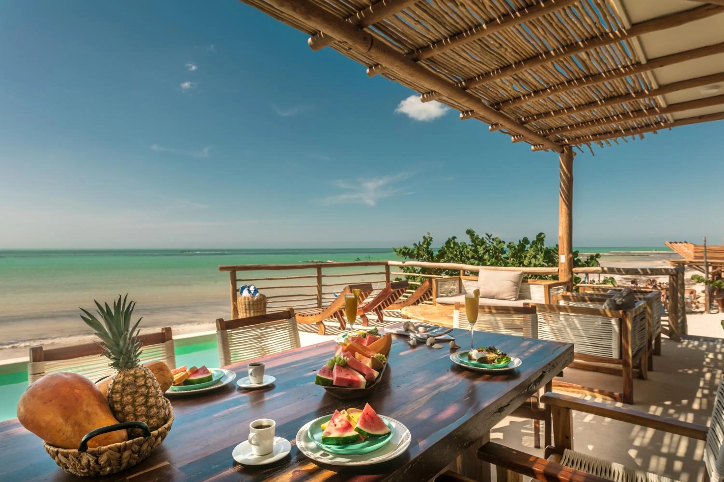 Balcony/Terrace in Hotel Boutique Casa Muuch Holbox