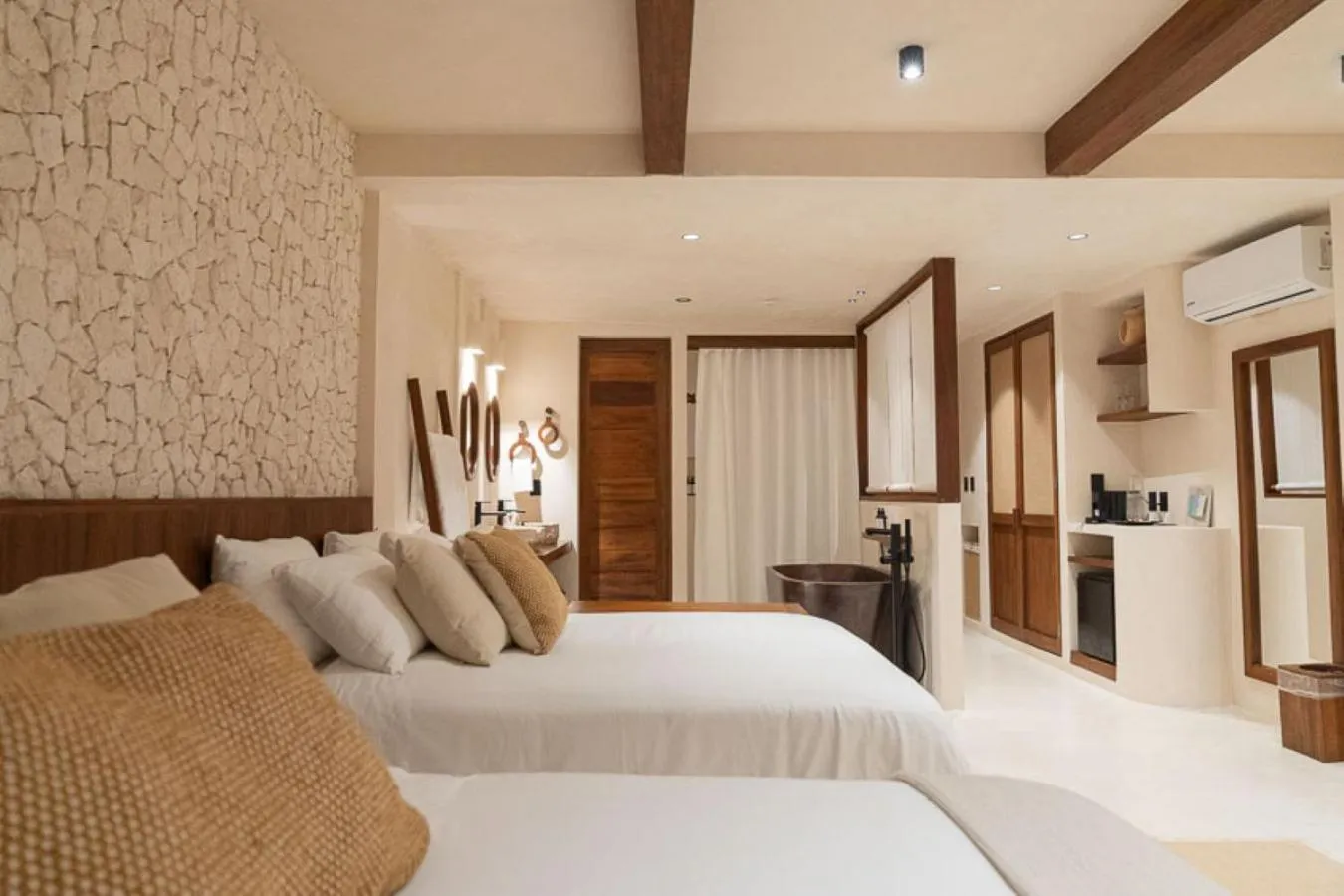 Bed in Hotel Boutique Casa Muuch Holbox