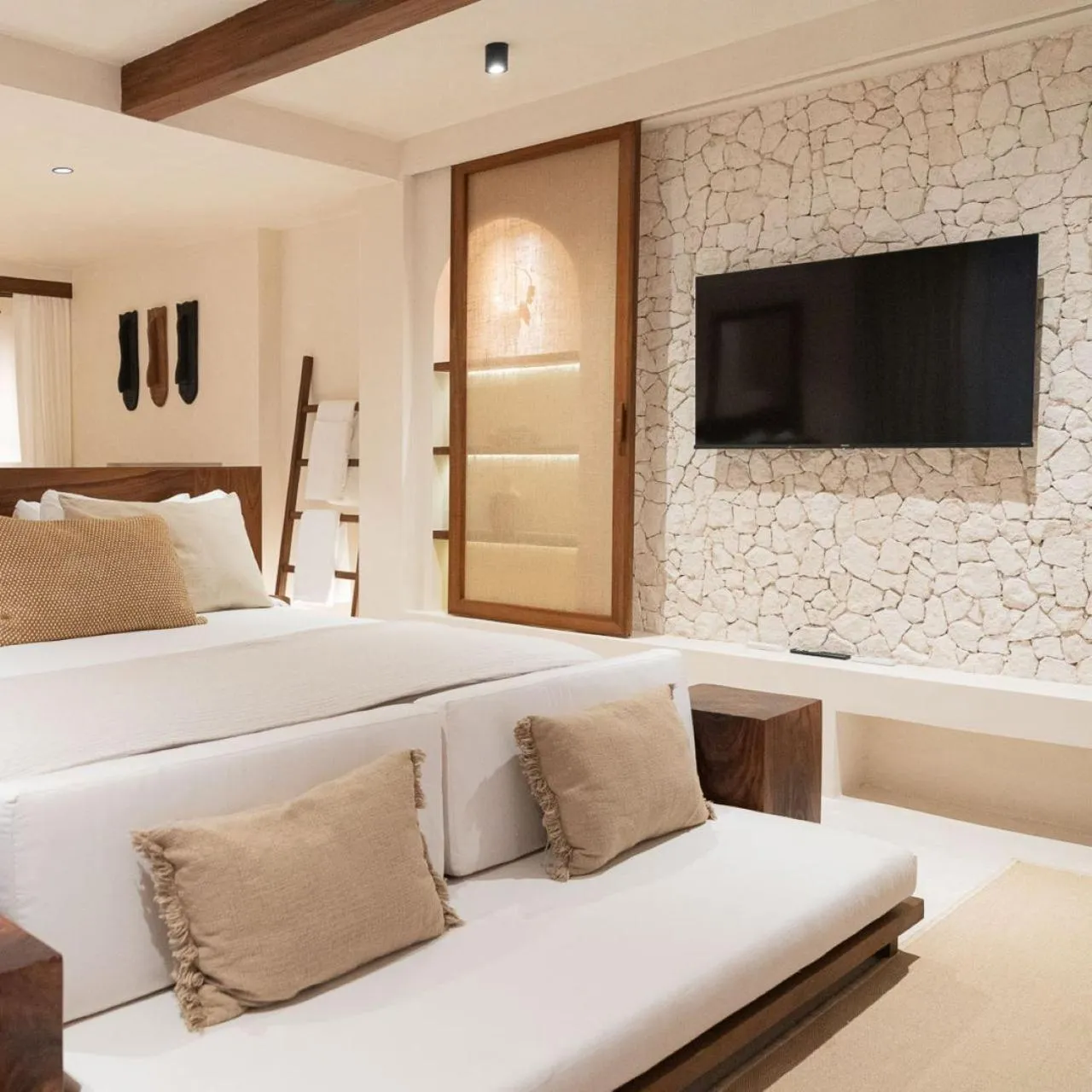 Bedroom, Bed in Hotel Boutique Casa Muuch Holbox