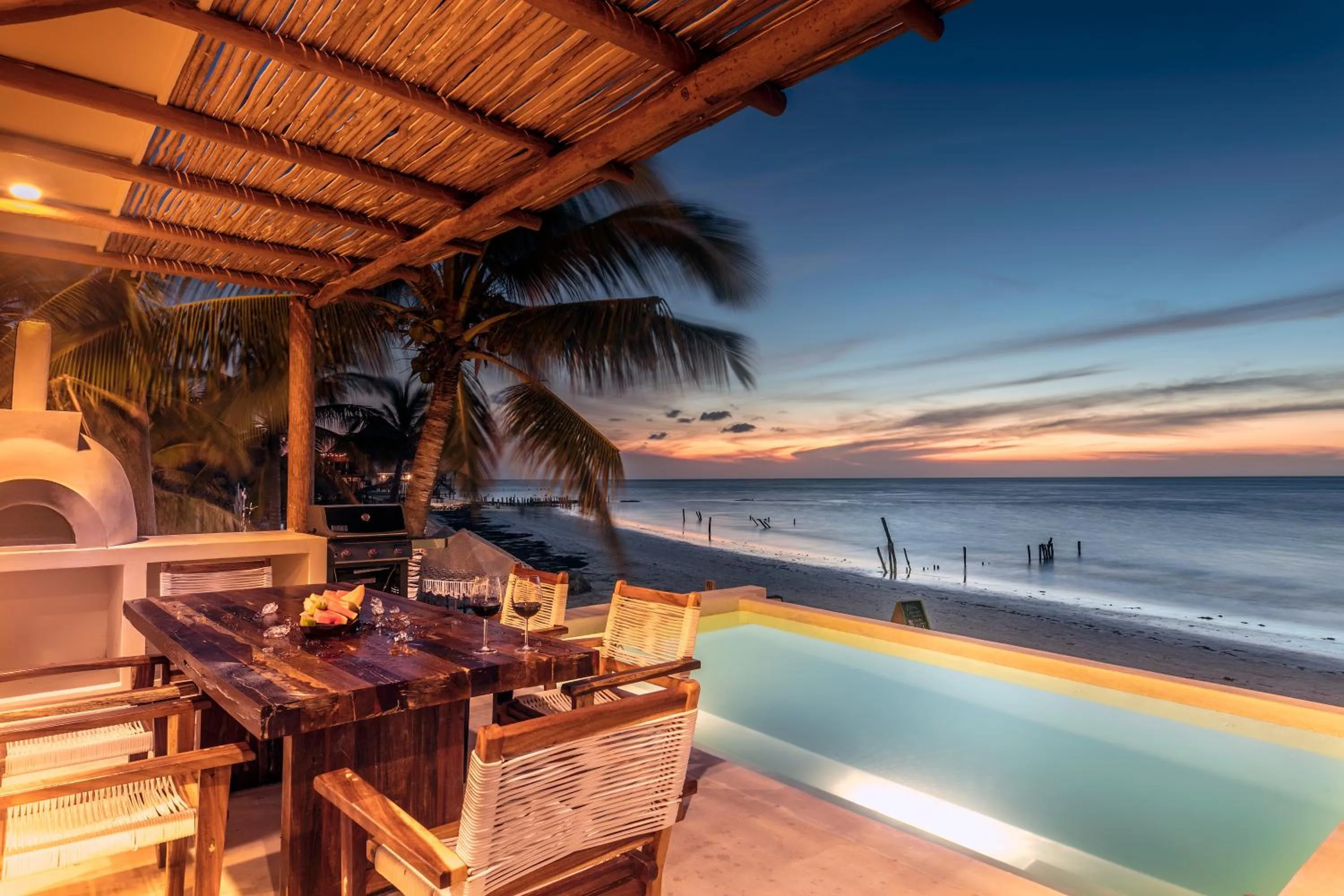 Sea view in Hotel Boutique Casa Muuch Holbox