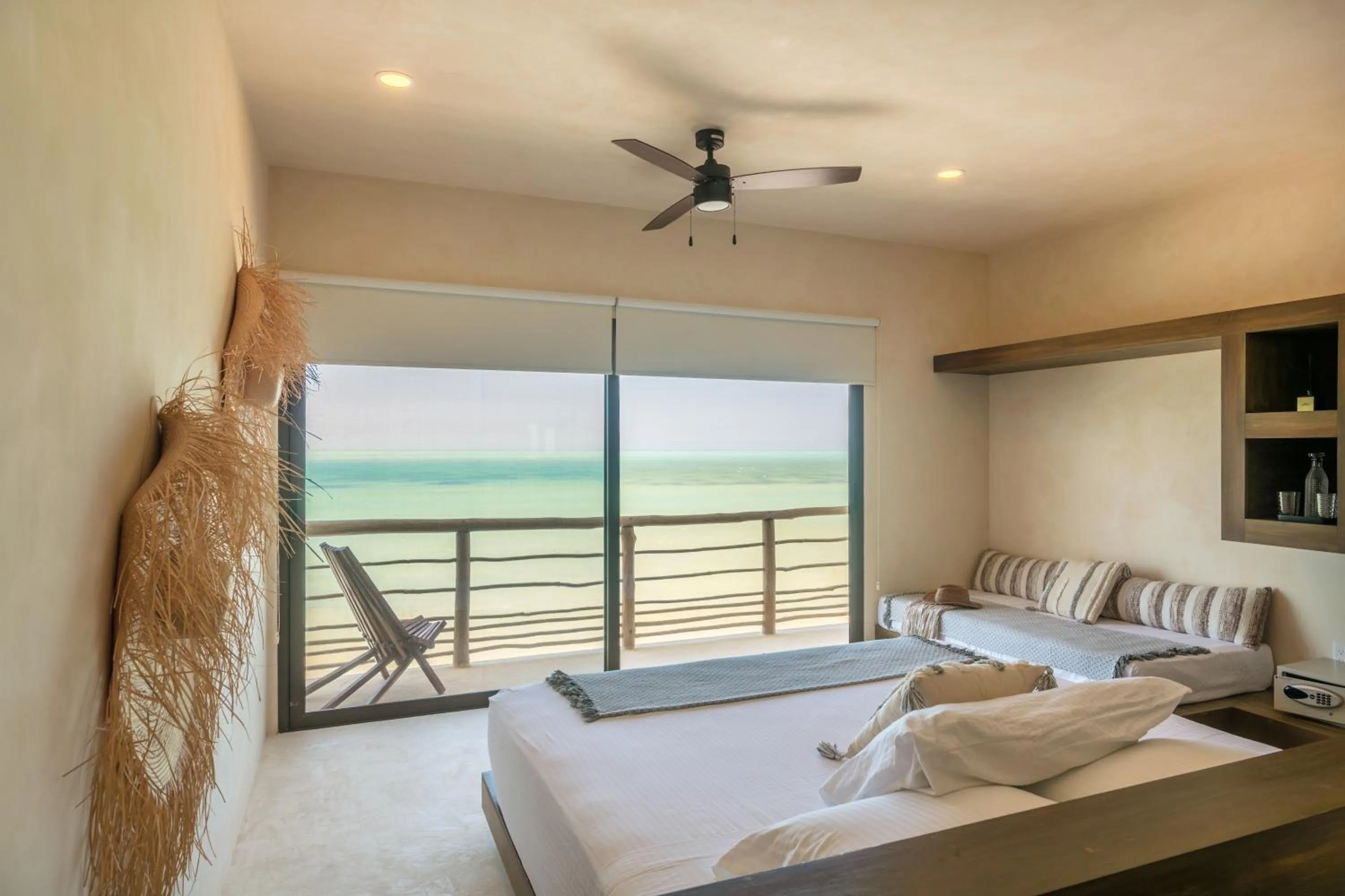 Bedroom, Bed in Hotel Boutique Casa Muuch Holbox