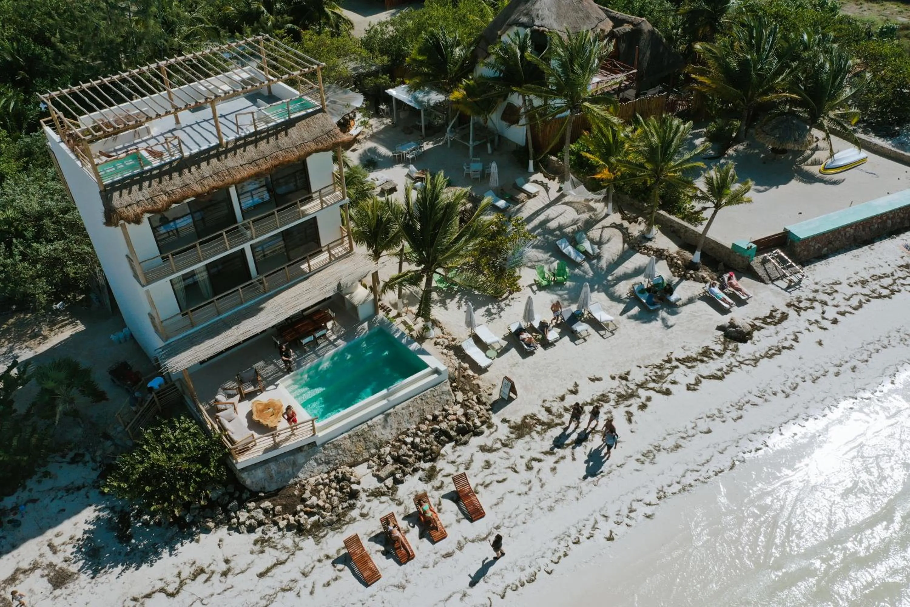 Bird's eye view in Hotel Boutique Casa Muuch Holbox