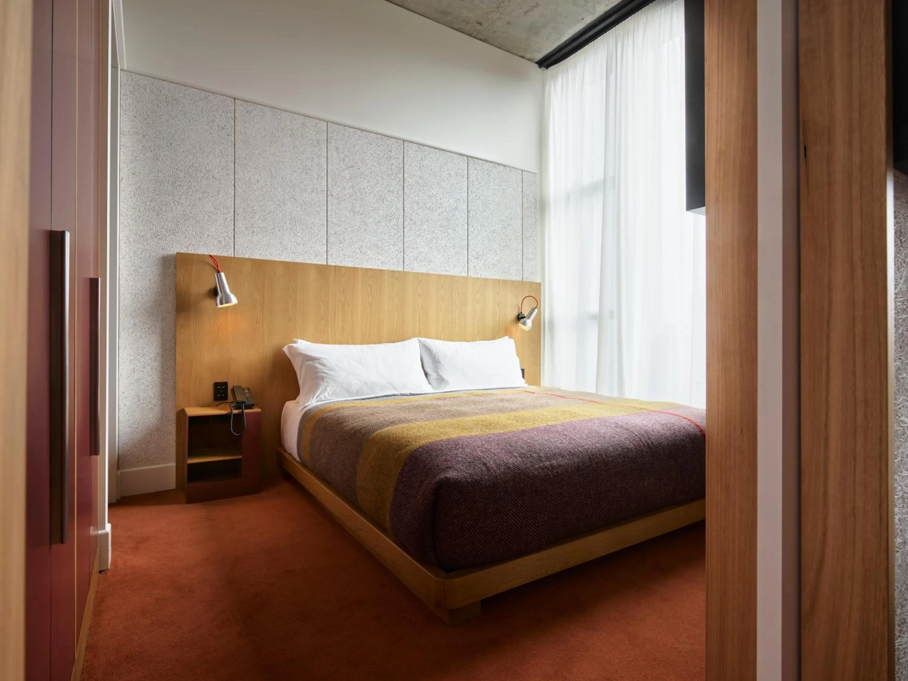 Bedroom, Bed in Ace Hotel Sydney