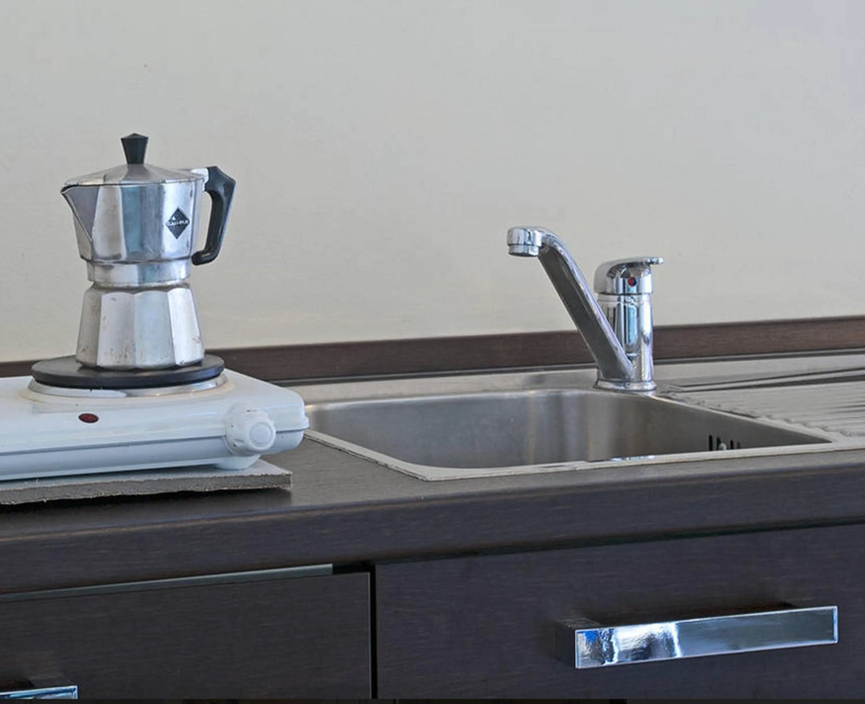 Kitchen or kitchenette in Argentiere Room Apartments