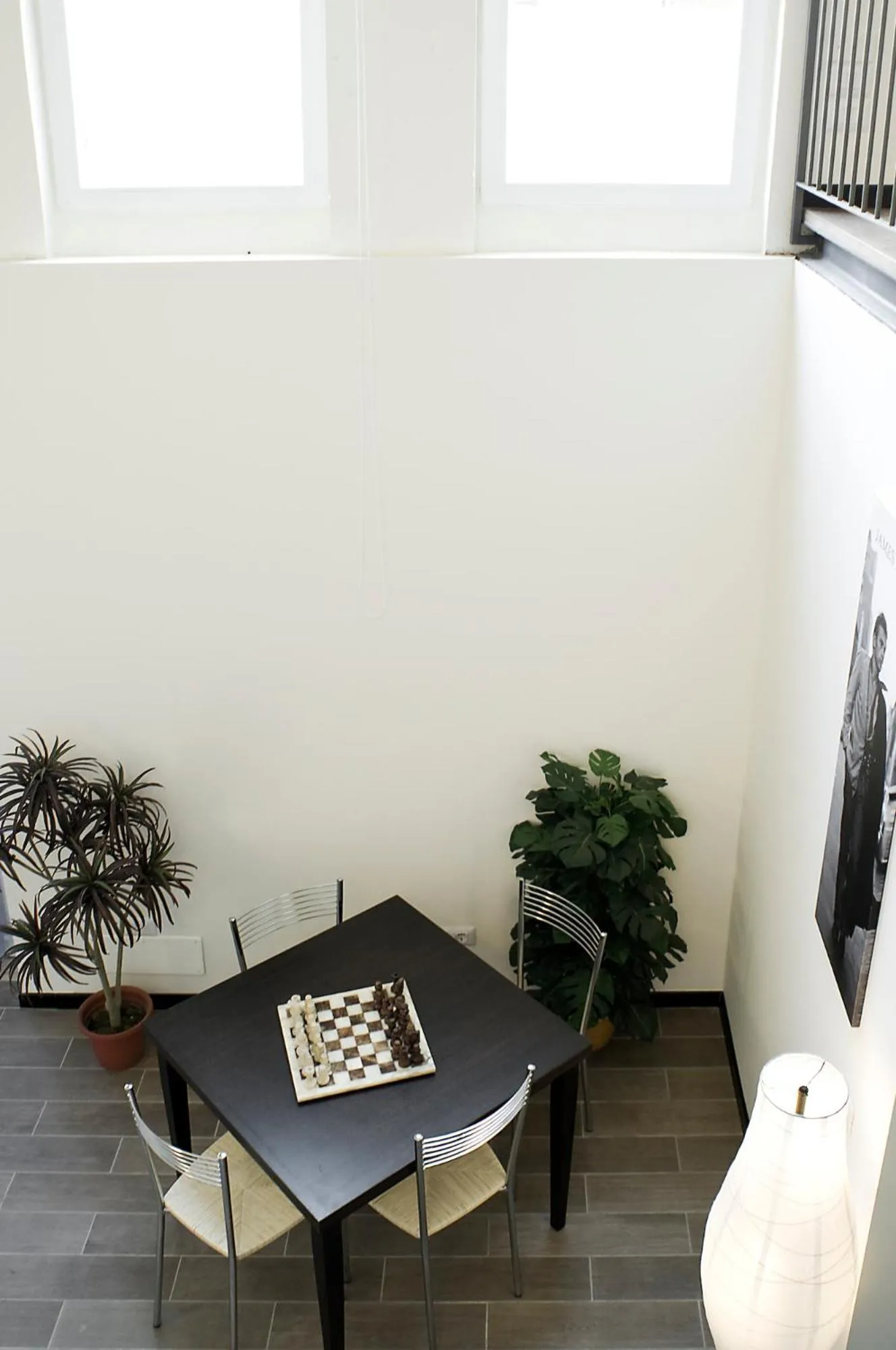 Living room in Argentiere Room Apartments