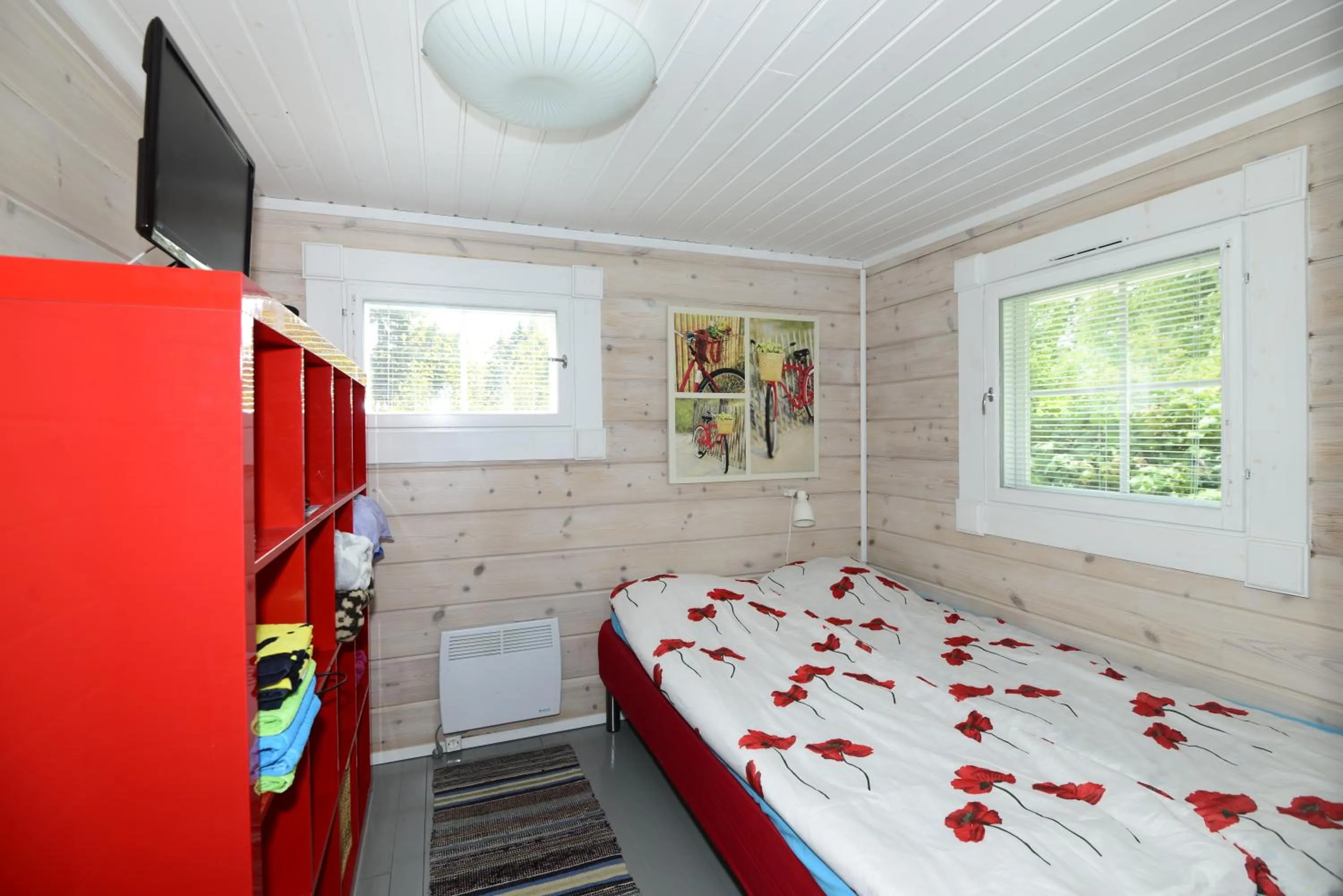 Photo of the whole room, Bed in Pikku Torppa Cottage