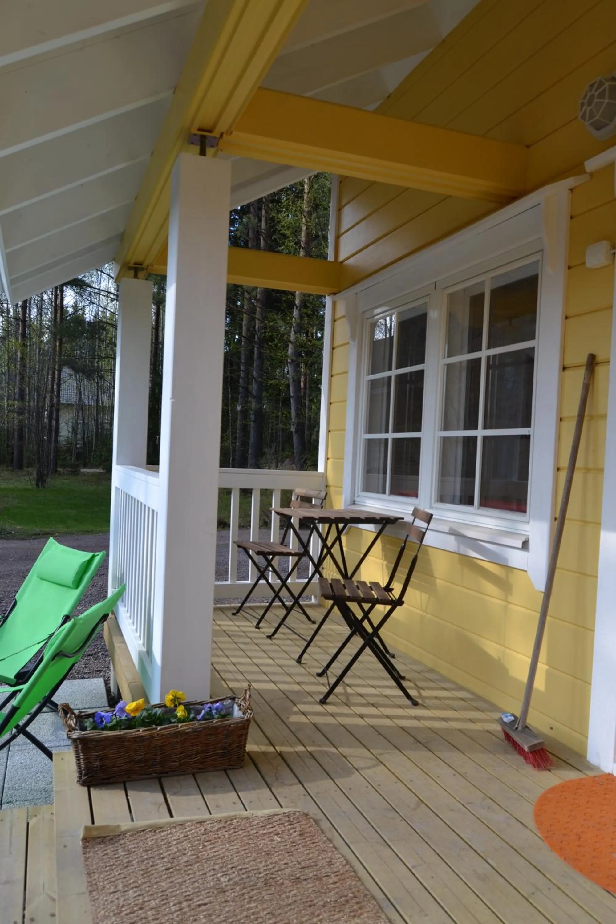 Balcony/Terrace in Pikku Torppa Cottage