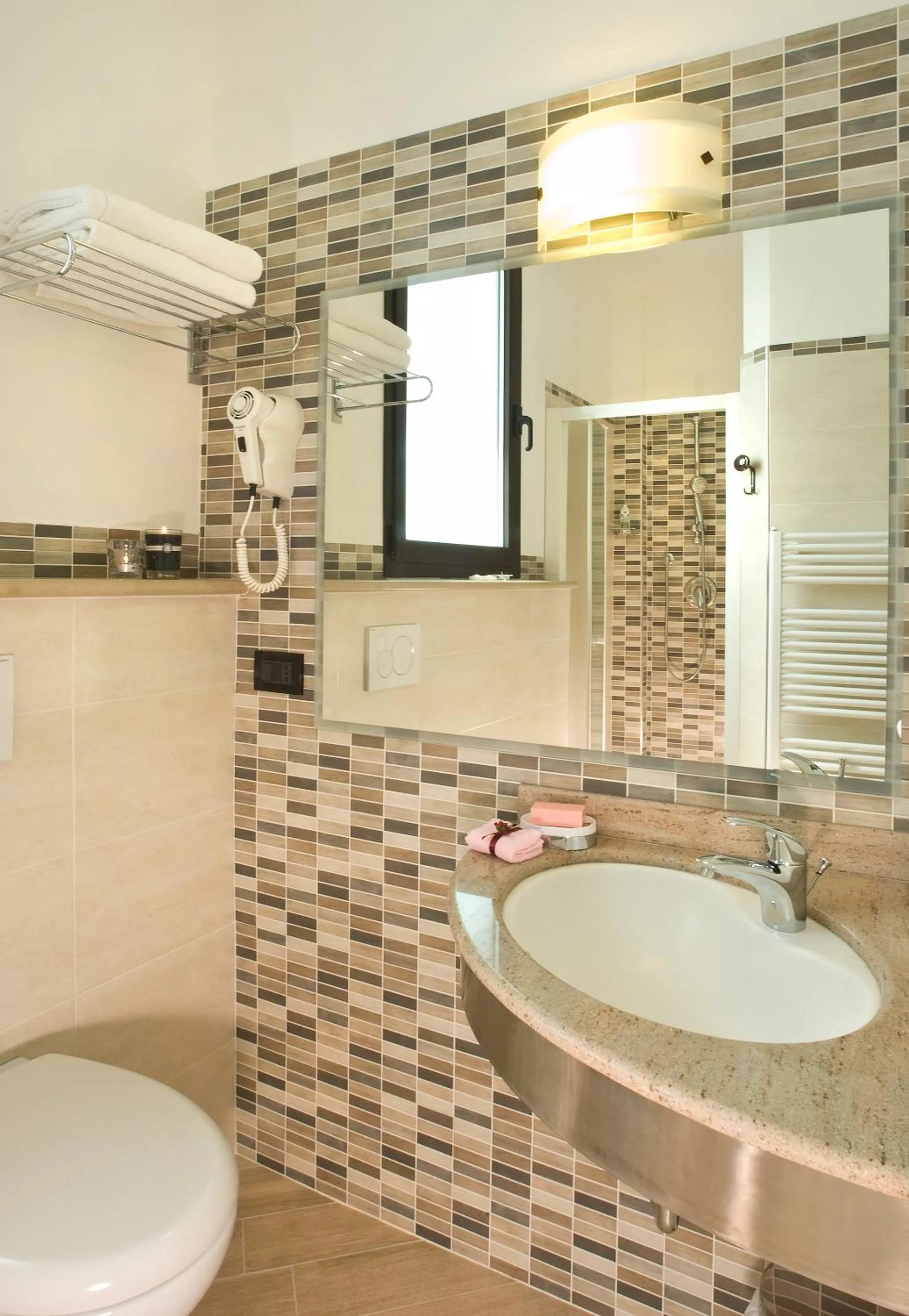 Bathroom in Hotel Villa Luigia