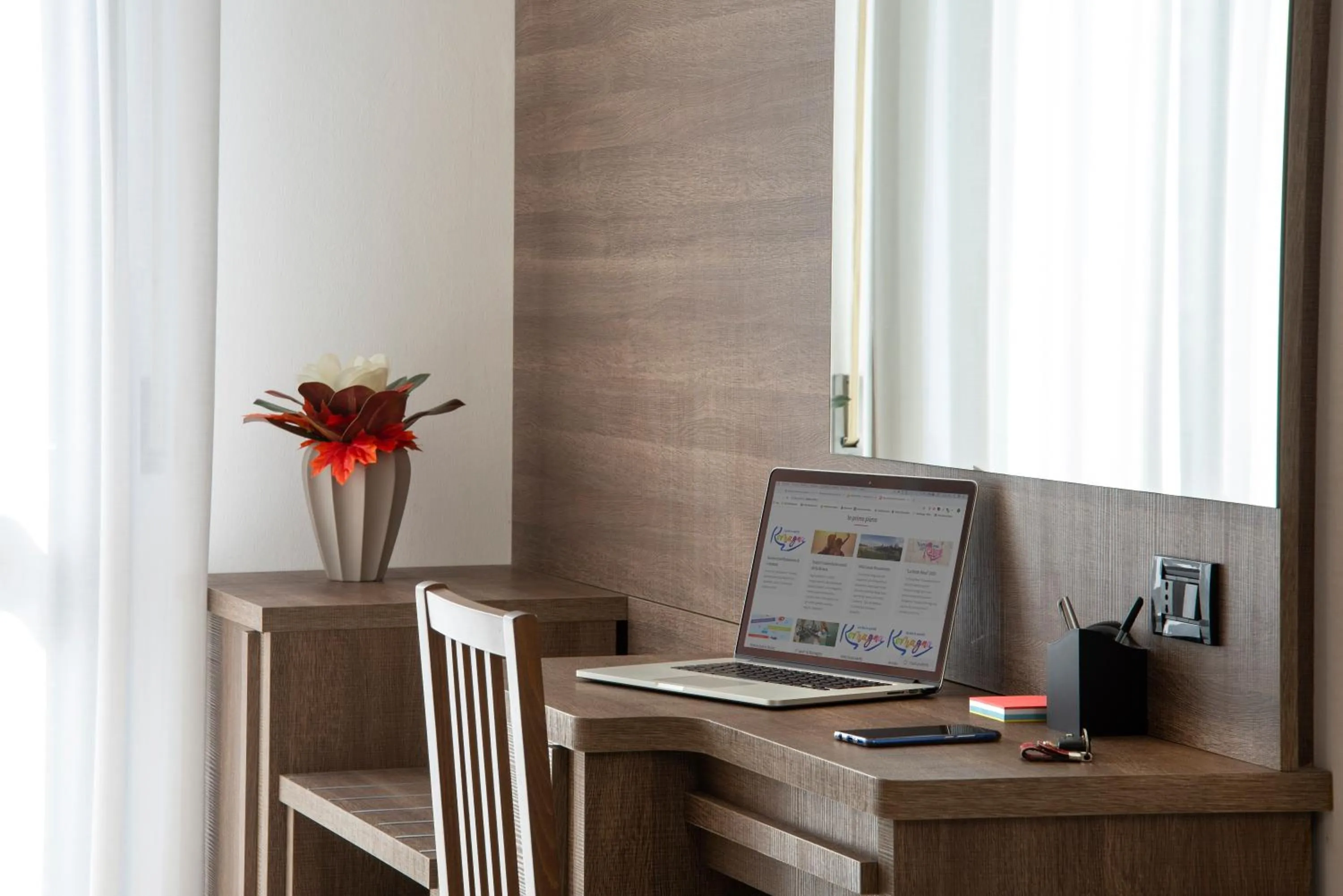 hair dresser in Hotel Villa Luigia