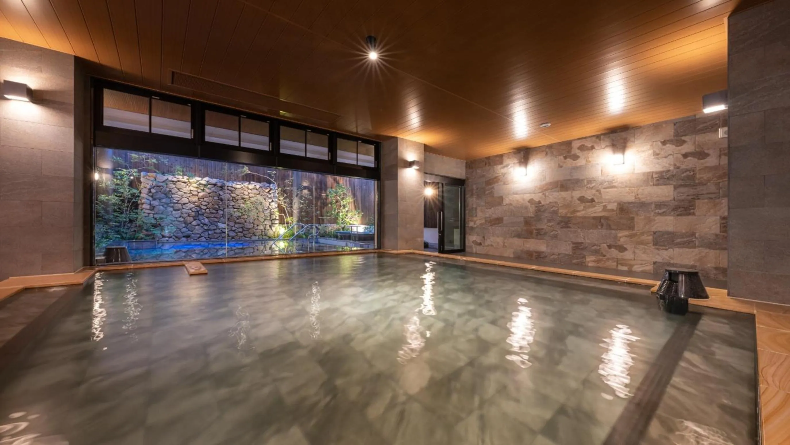Hot Spring Bath in Onn Yuda Onsen