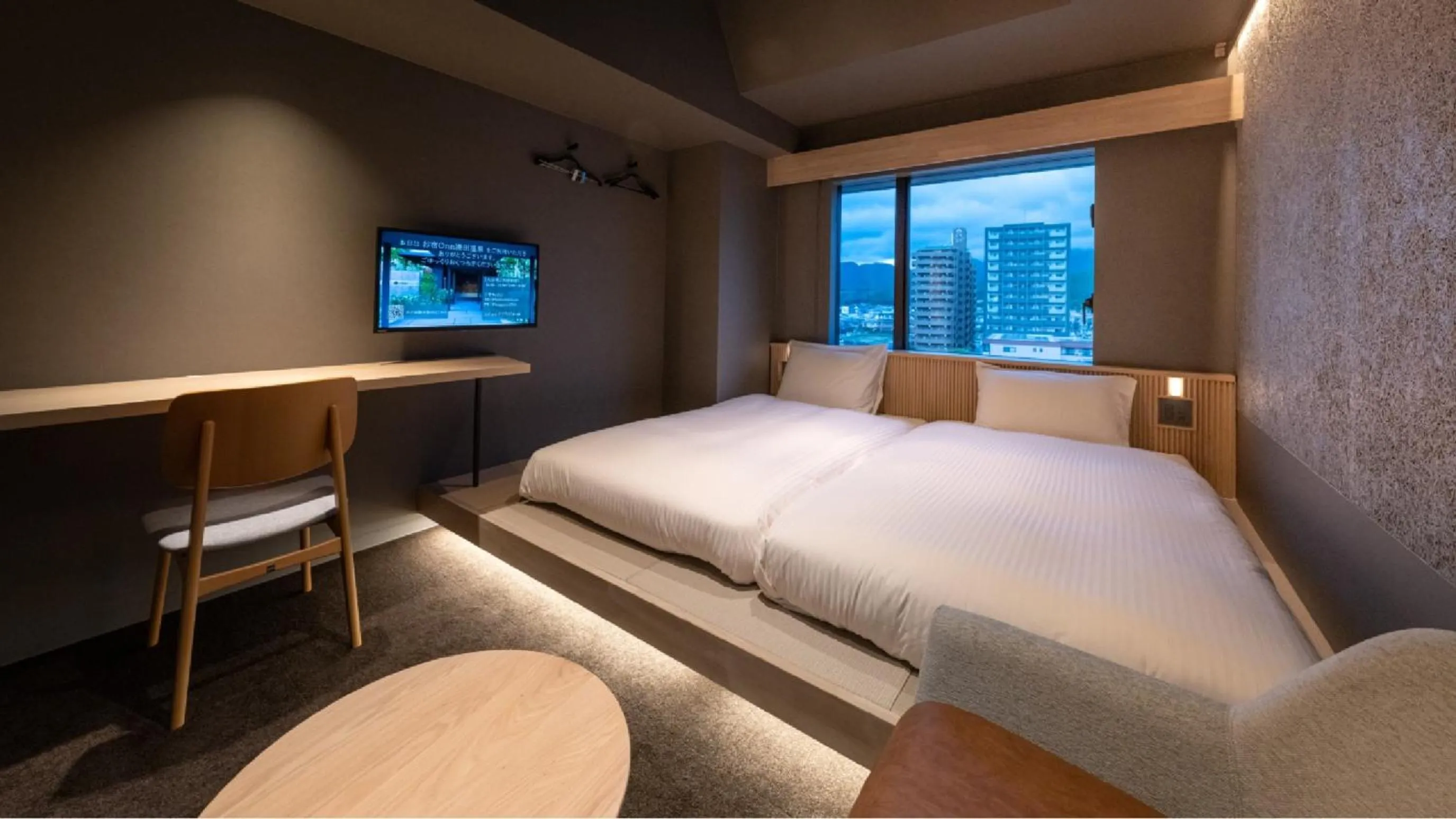 Photo of the whole room, Bed in Onn Yuda Onsen