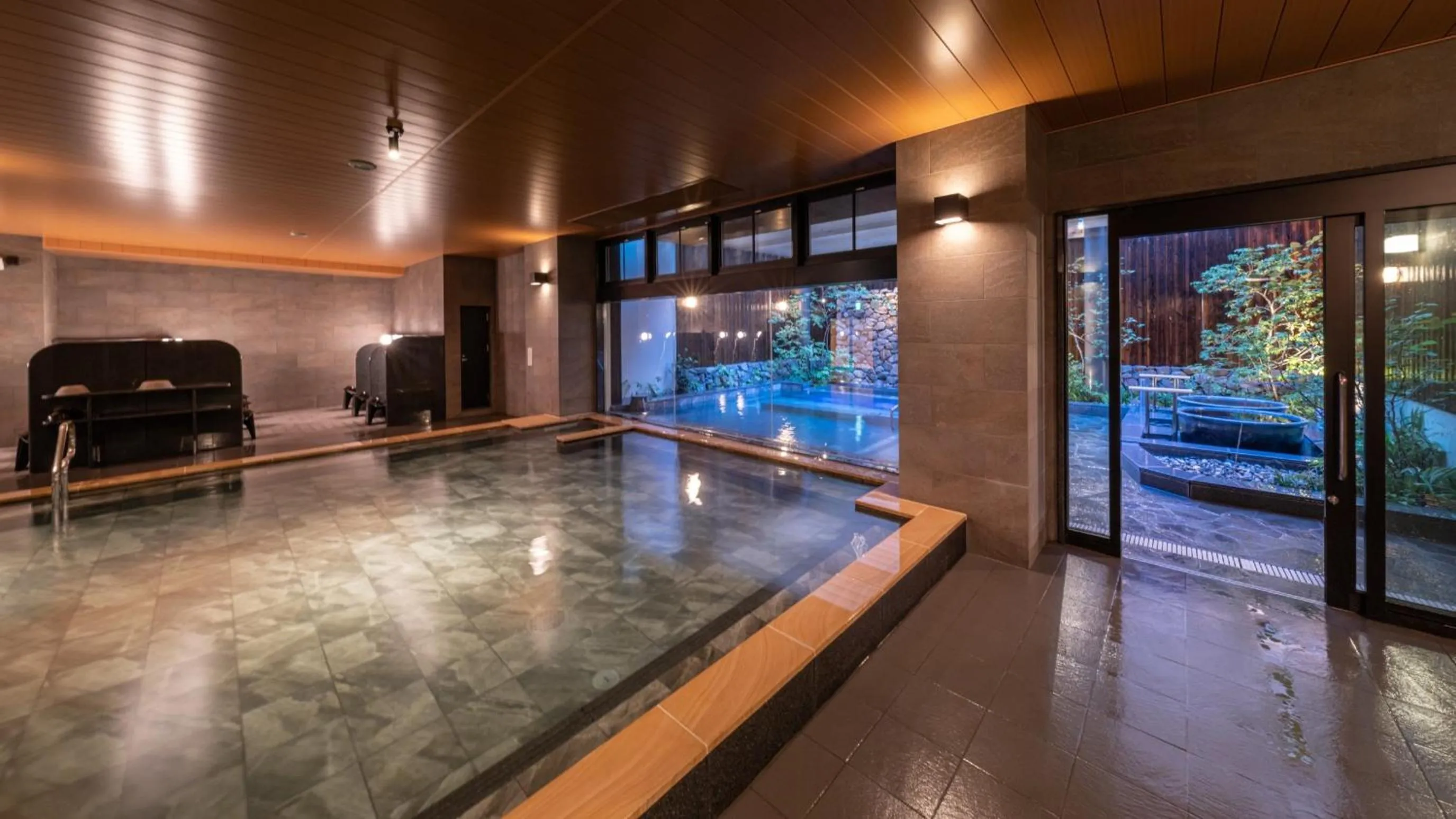 Hot Spring Bath in Onn Yuda Onsen