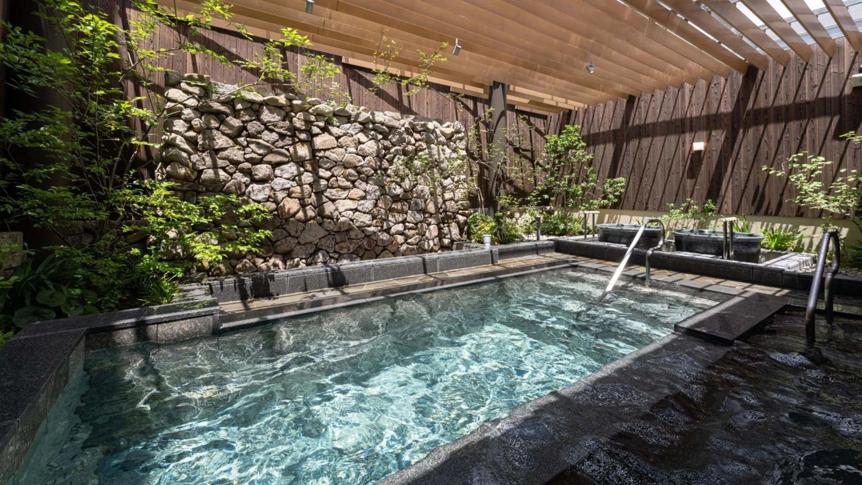 Hot Spring Bath in Onn Yuda Onsen